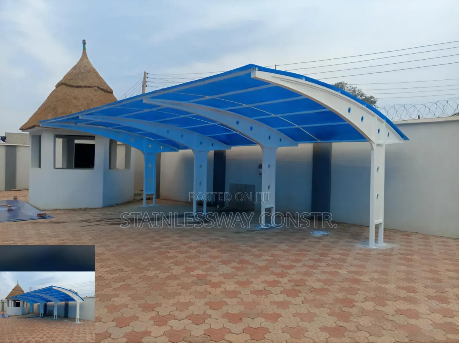 Carport Blue Xclusive
