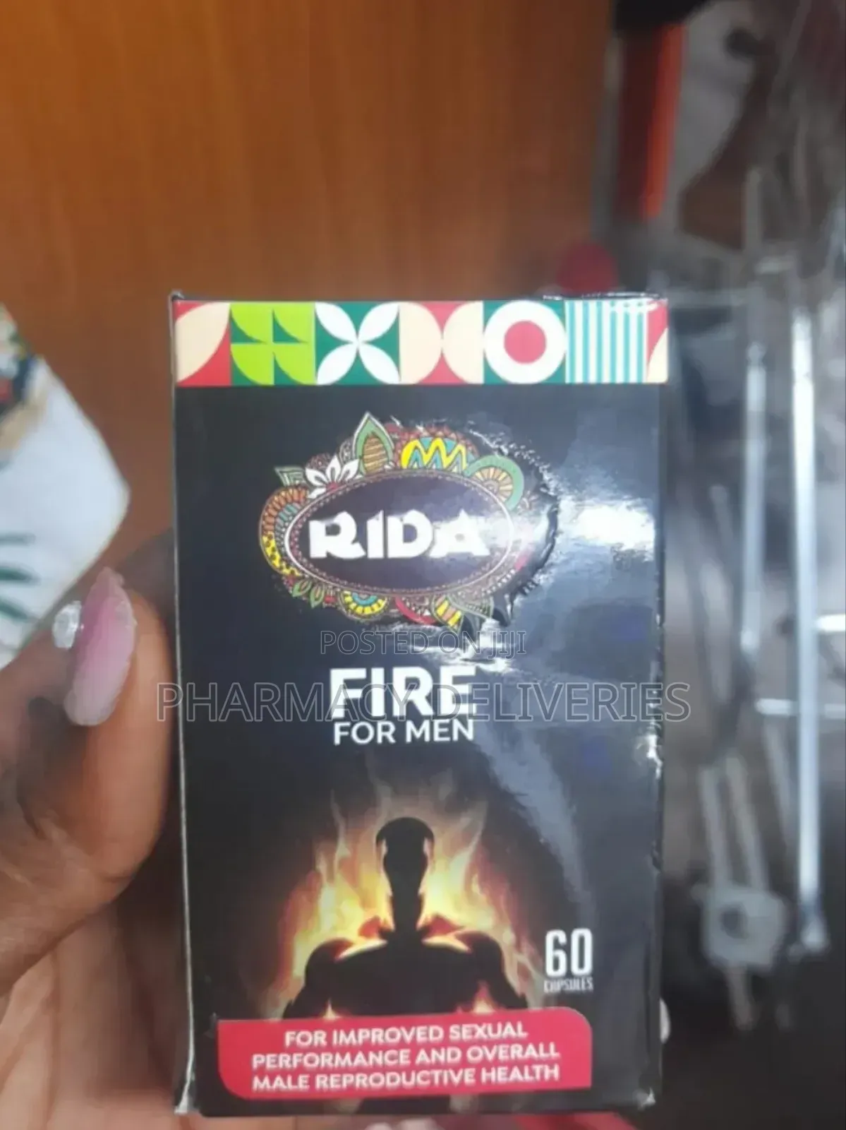 Rida Fire for Men Capsules – Boost Performance Vitality