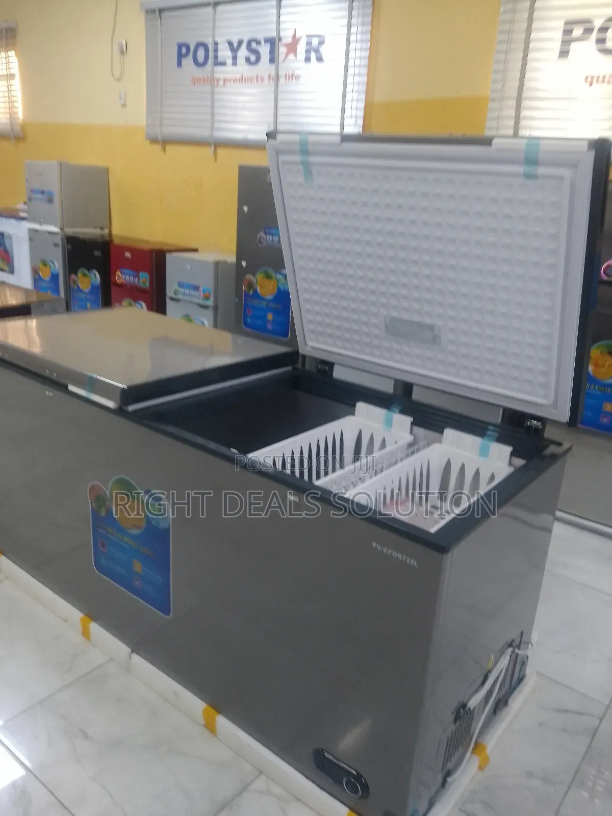 Polystar – 600l D D Chest Freezer | Massive Capacity + Fast Freeze
