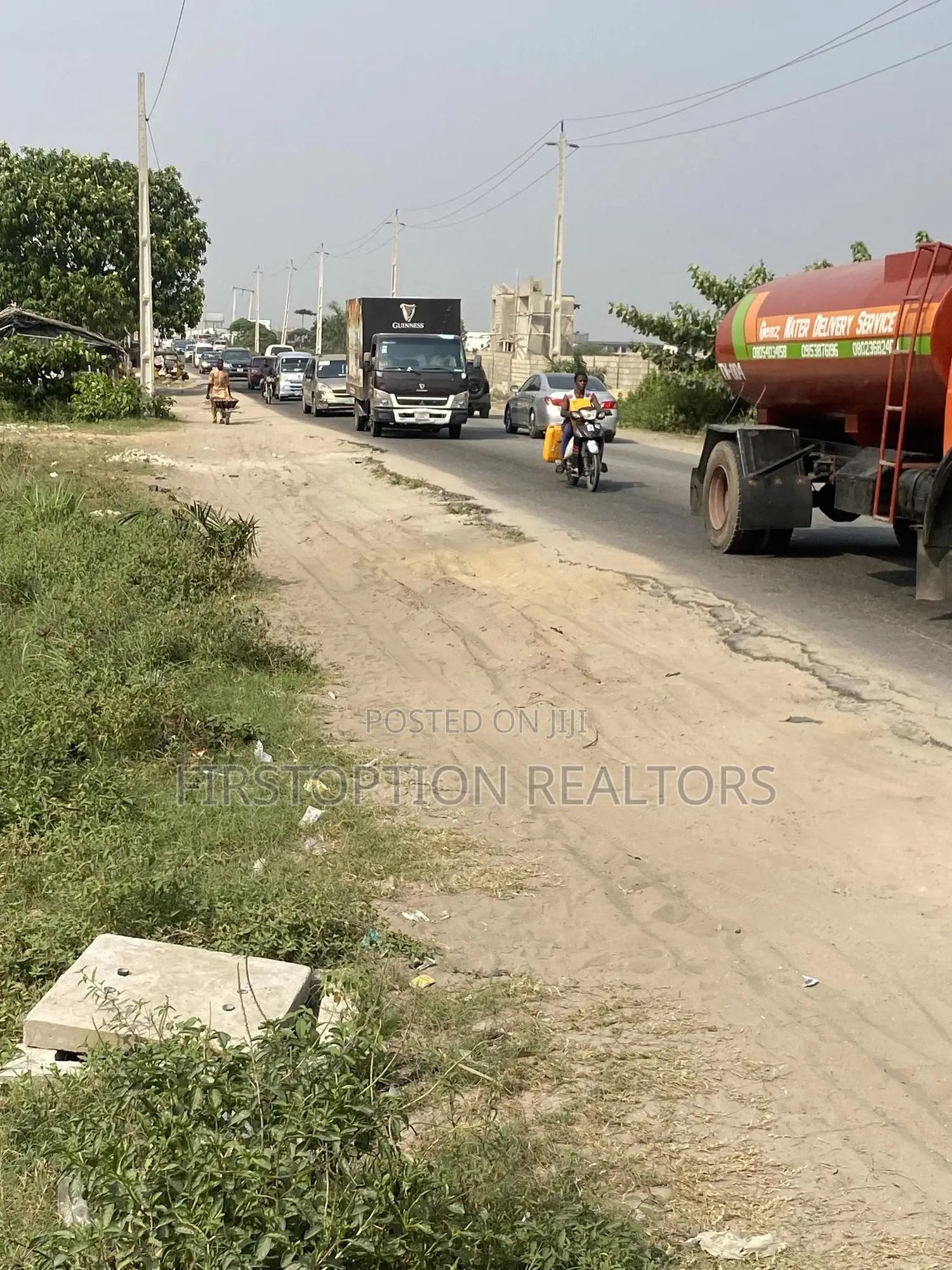 2500sqm Directly Facing the Road at Okun Ajah for Lease