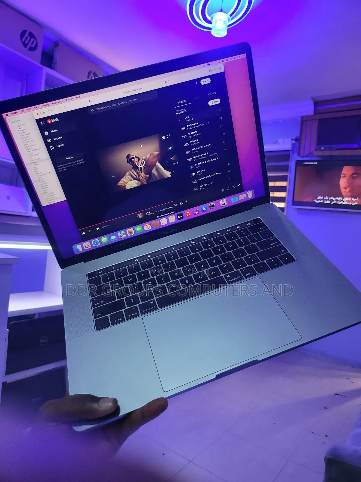 Laptop Apple MacBook Pro 2017 16GB Intel Core I7 SSD 512GB