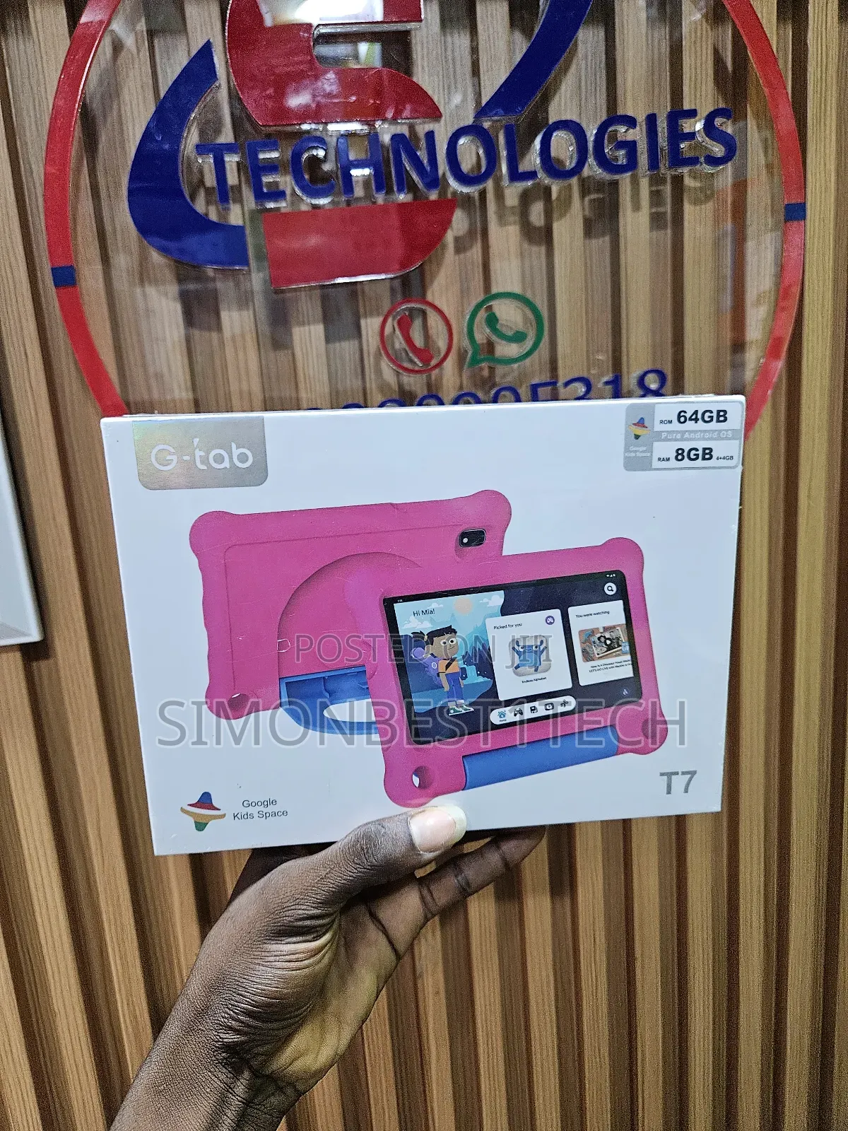 G Tab T7 64gb 8gb