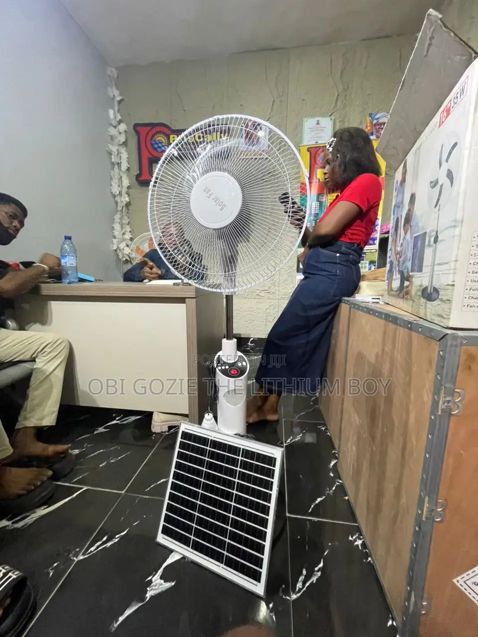 16 Inches Solar Fan Big Size. Best Solar Fan Importer and Distributor