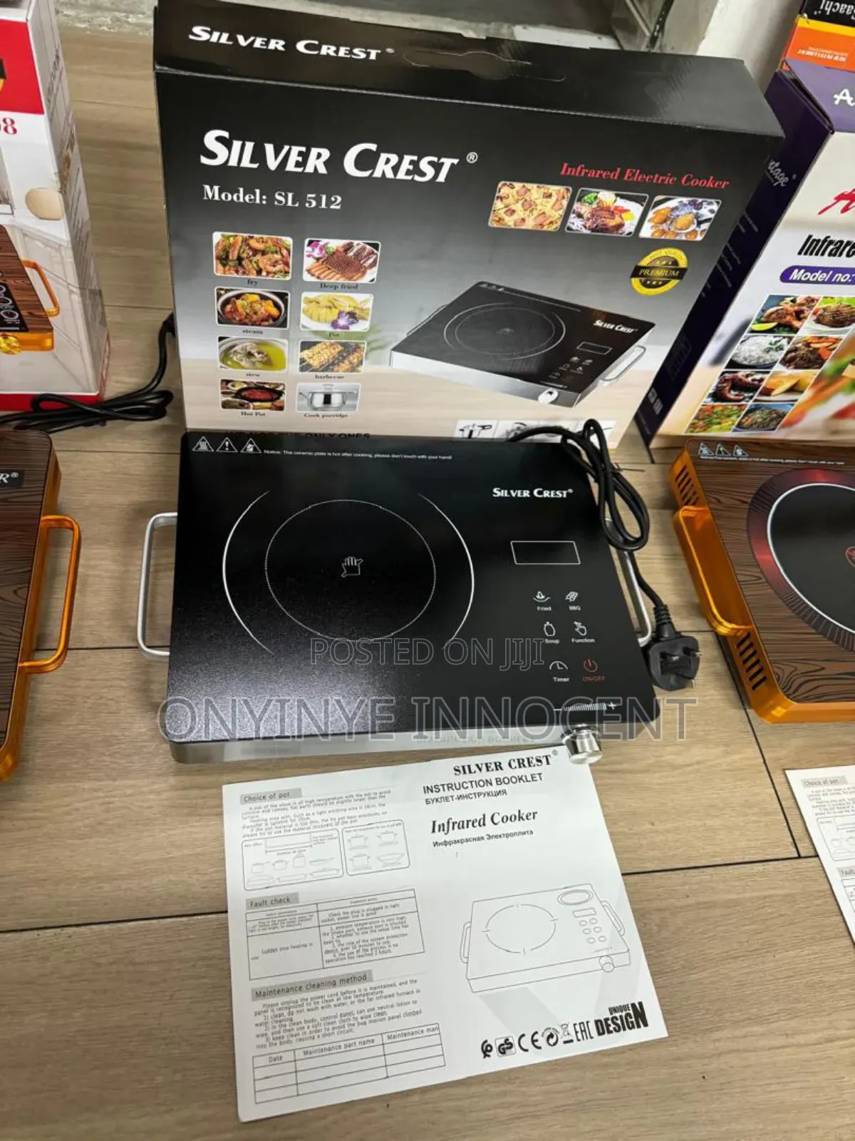 Silver Crest Infrared Electric Cooker - Model Sl 512