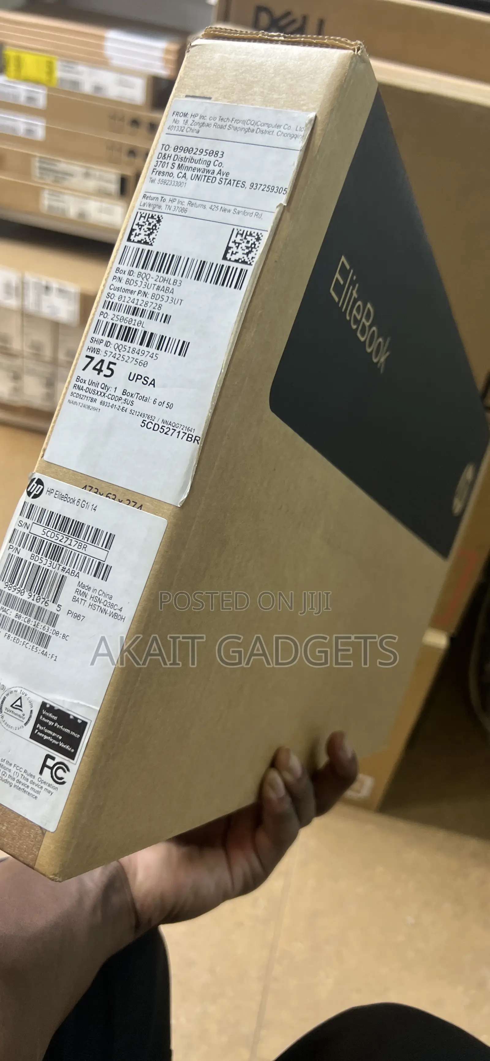 New Laptop HP EliteBook 640 G11 16GB Intel Core Ultra 7 SSD 512GB