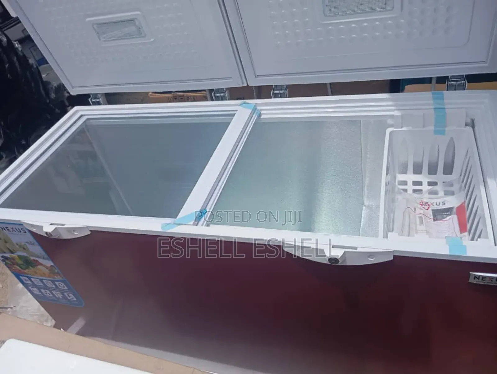 Nexus 600l Double Door Chest Freezer