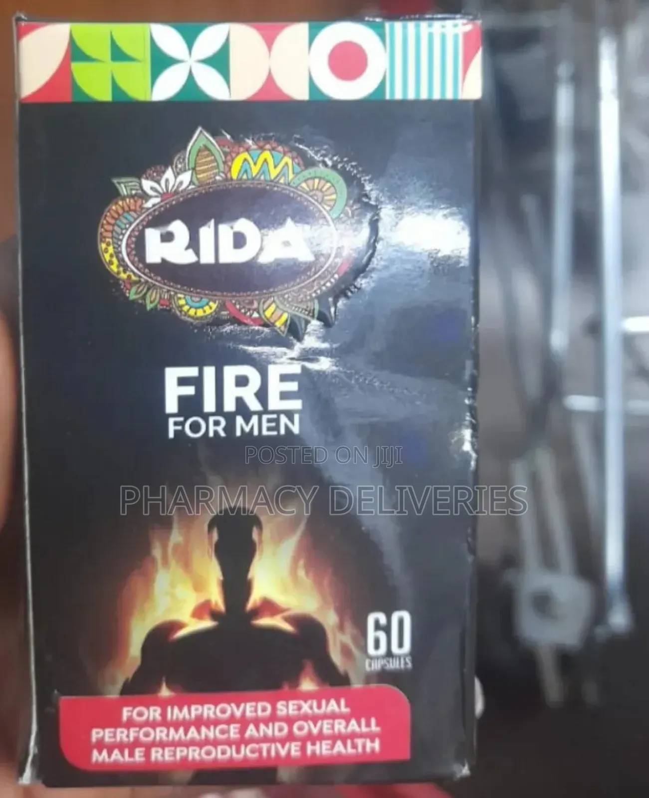 Rida Fire for Men Capsules – Boost Performance Vitality