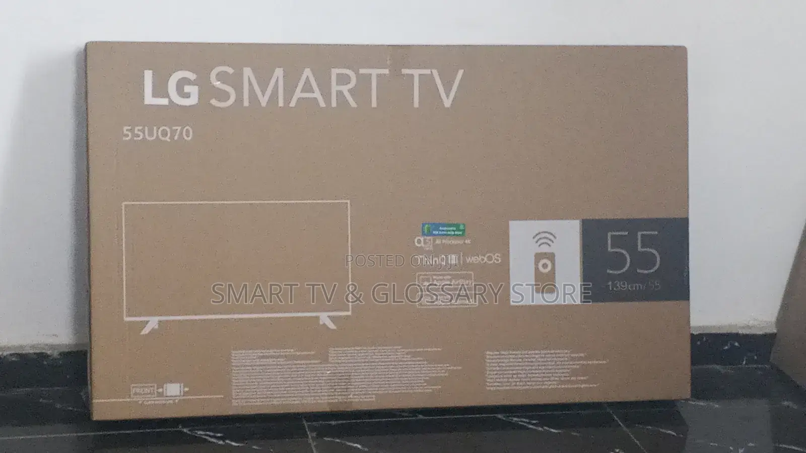 55 Inches Smart Tv Stunning Visuals With Sharp Contrast Ub Movie