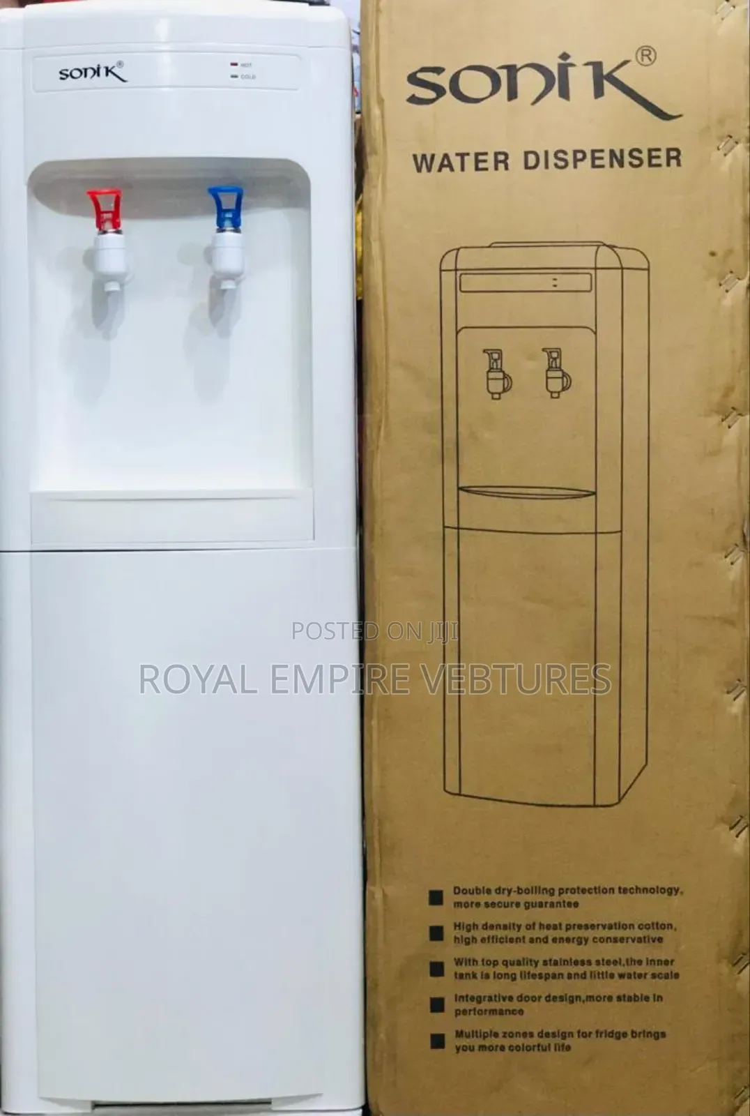 Sonik 2 Tap Water Dispenser