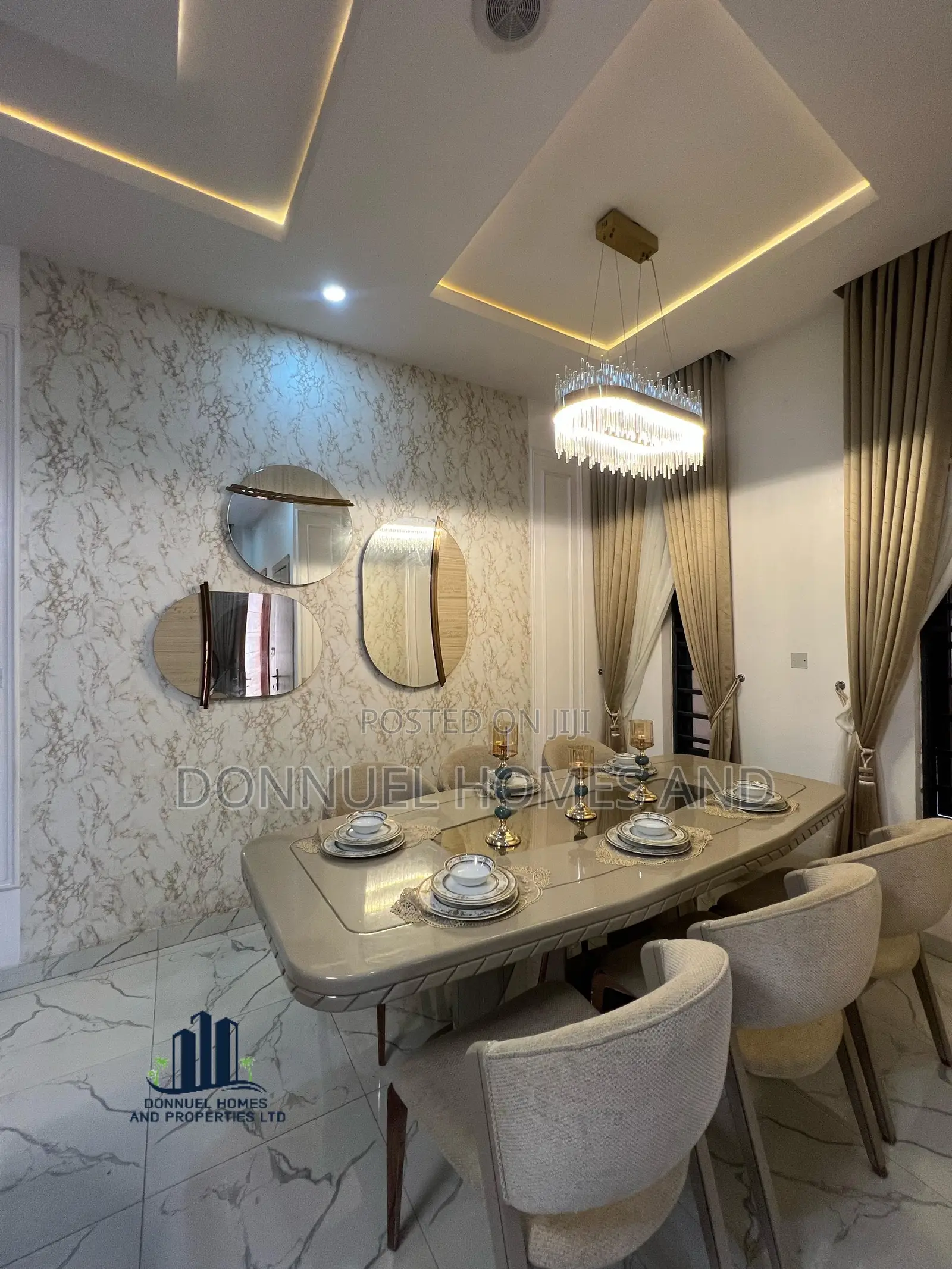 Furnished 4bdrm Apartment in Ikota Villa Estate, Ajah for rent