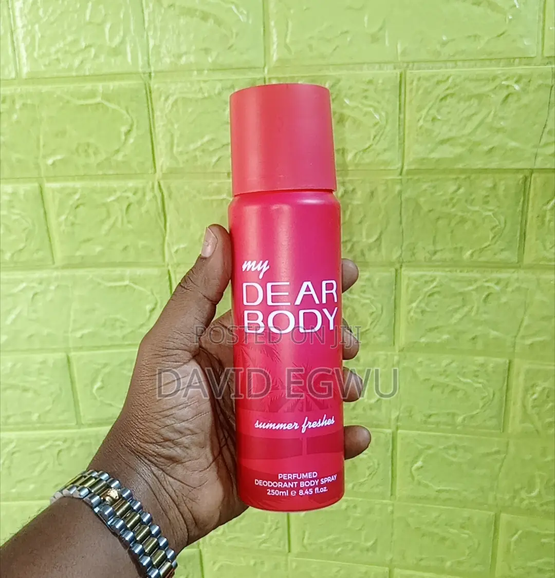 My Dear Body Spray