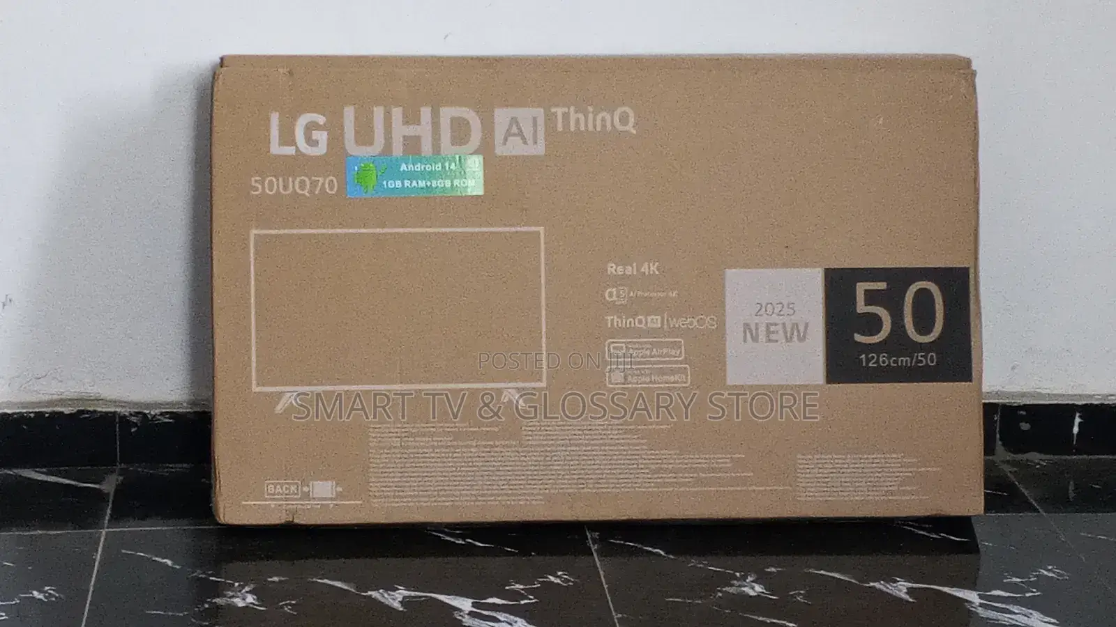 50 Inches Lg Smart With Ai Thinq, Apple Homekit