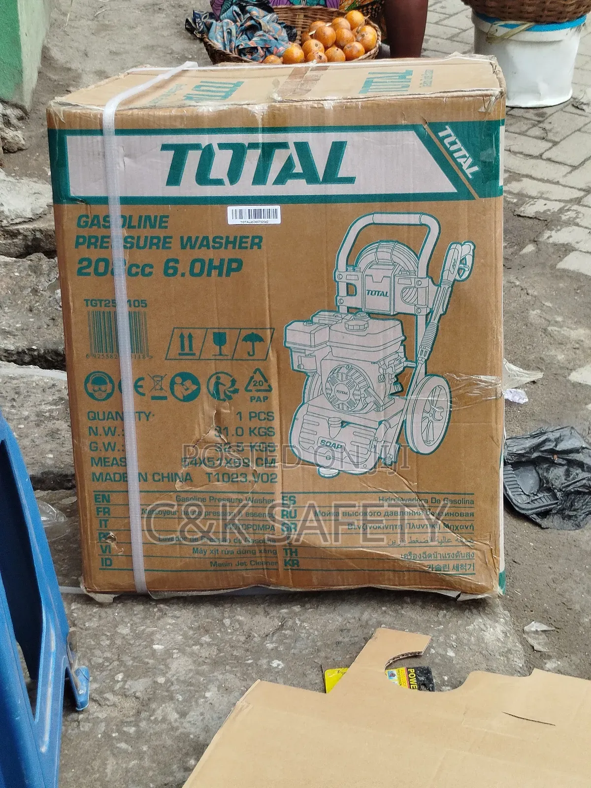 Gasoline Pressure Washer Total