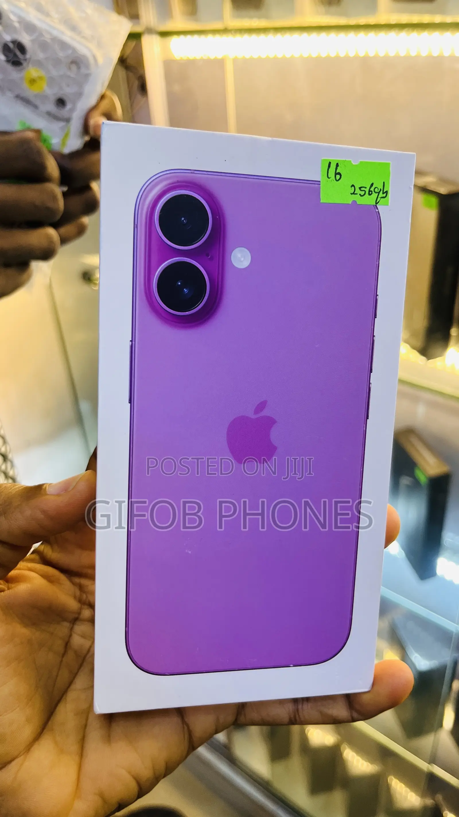 New Apple iPhone 16 256 GB Purple