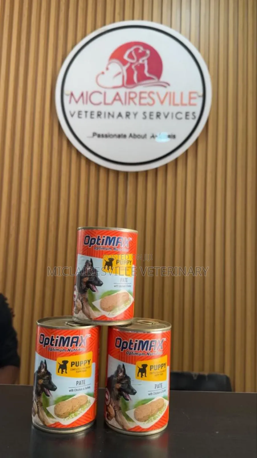 Optimax Dog Can Food - Adult and Puppies