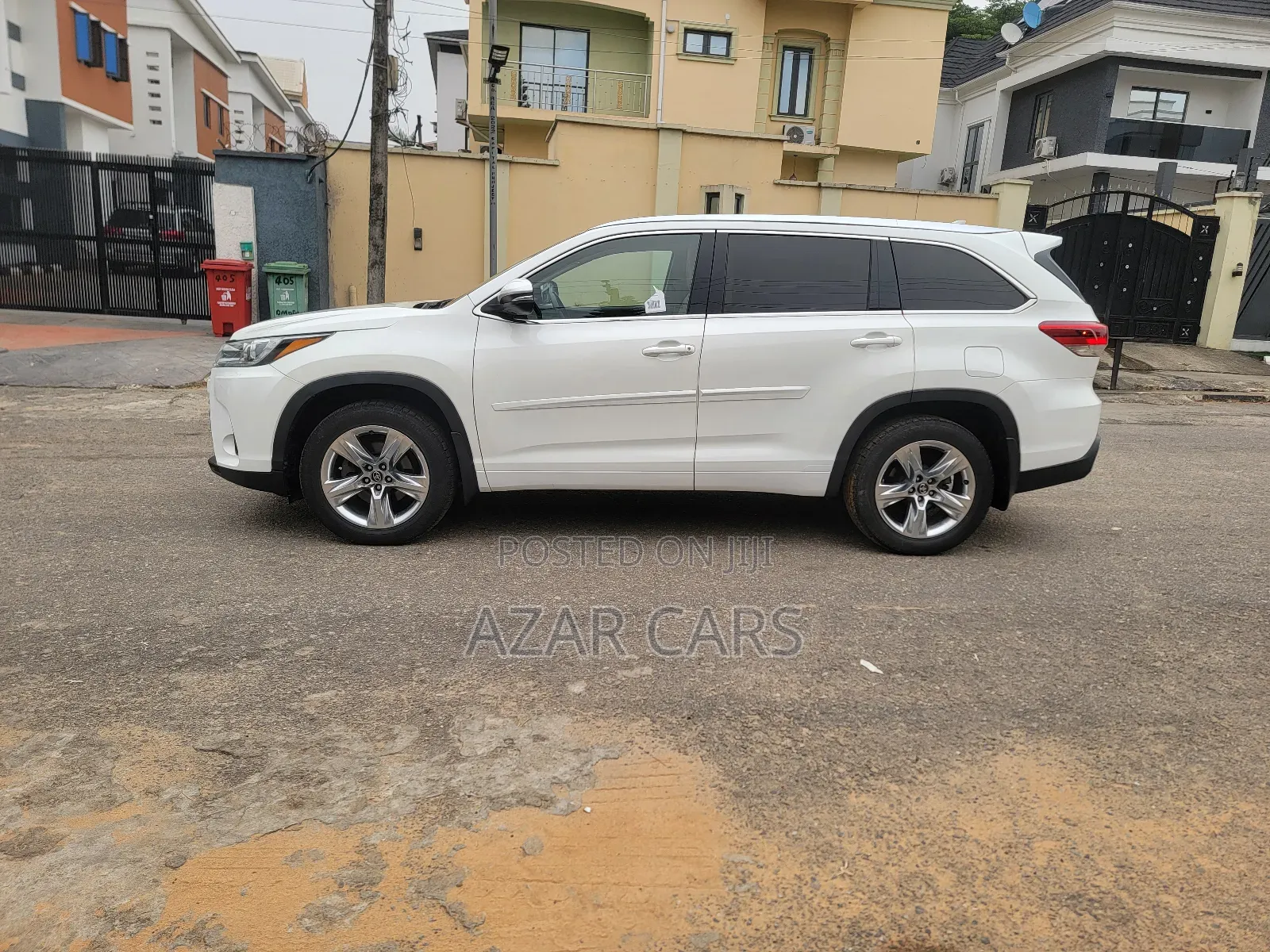 Toyota Highlander Limited 4x4 V6 (3.5L 6cyl 8A) 2017 White