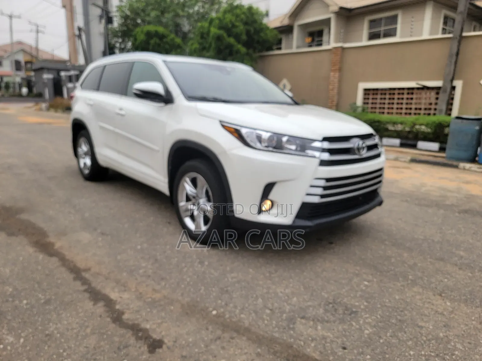 Toyota Highlander Limited 4x4 V6 (3.5L 6cyl 8A) 2017 White