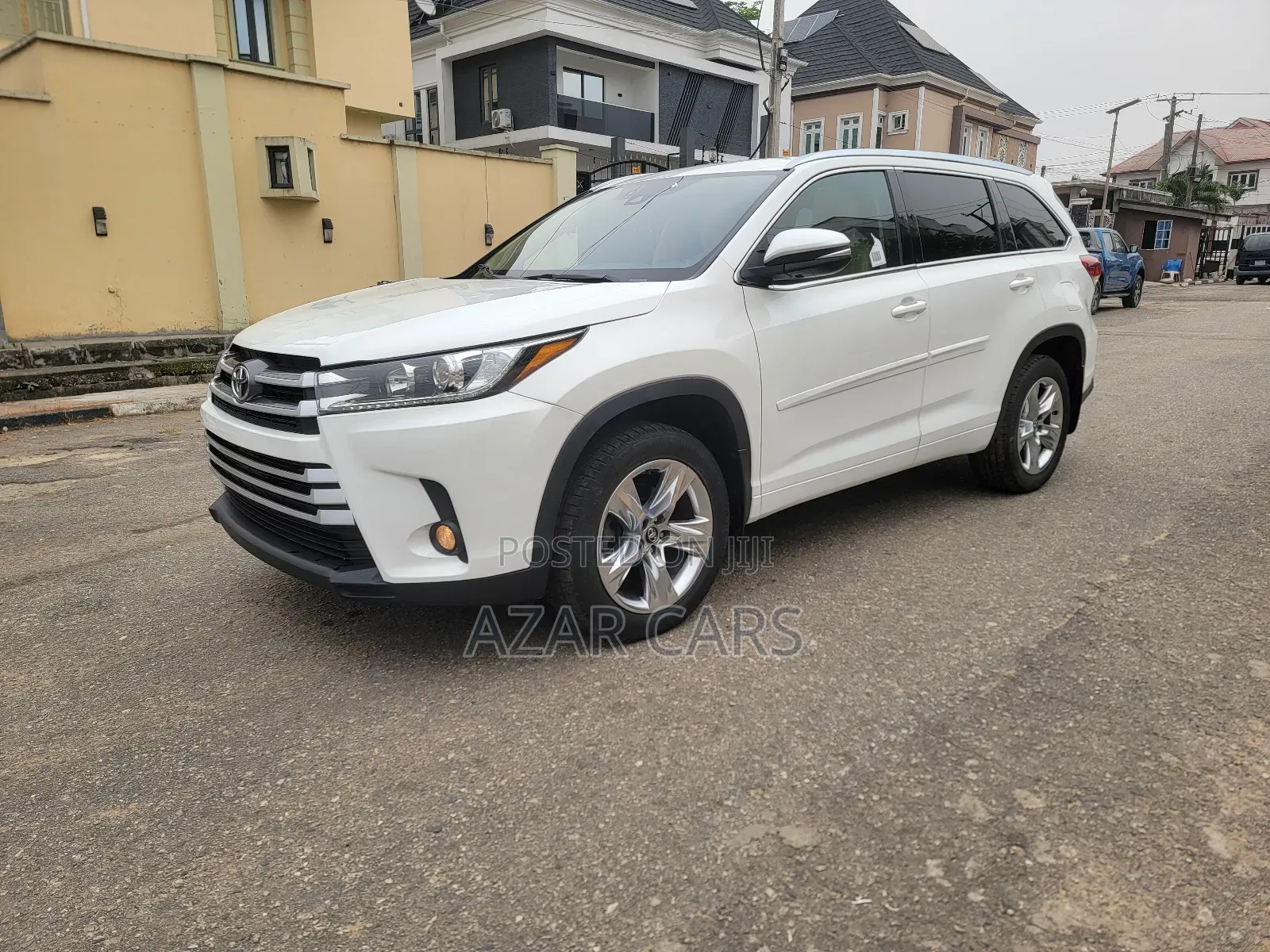 Toyota Highlander Limited 4x4 V6 (3.5L 6cyl 8A) 2017 White