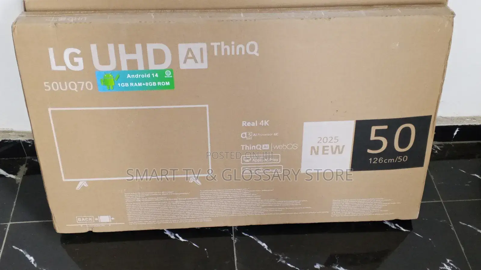 50 Inches Smart Tv Stunning Visuals With Sharp Contrast Ub Movie