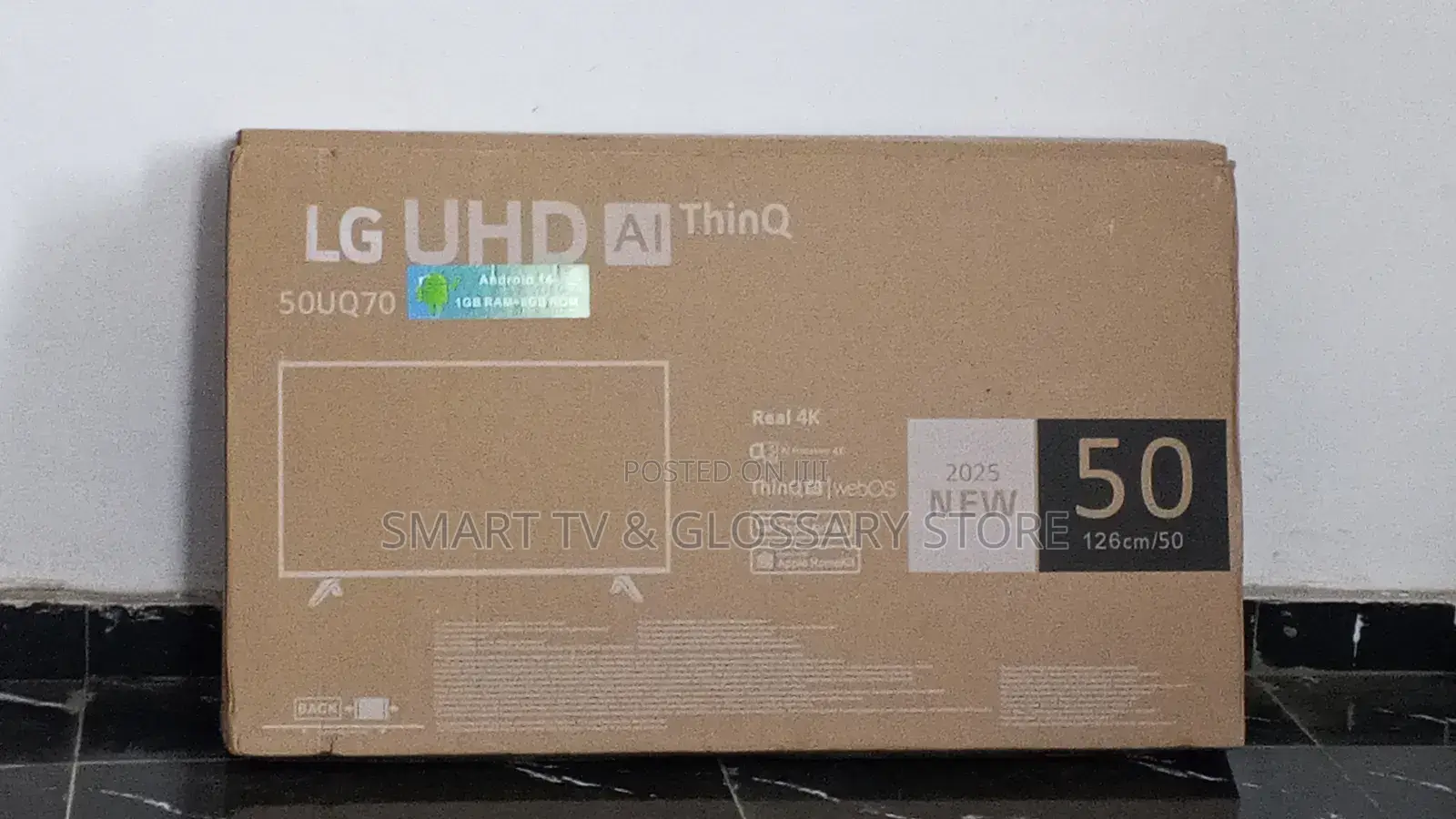 50 Inches Smart Tv With Great Improved Gb Inbuilt Air Play