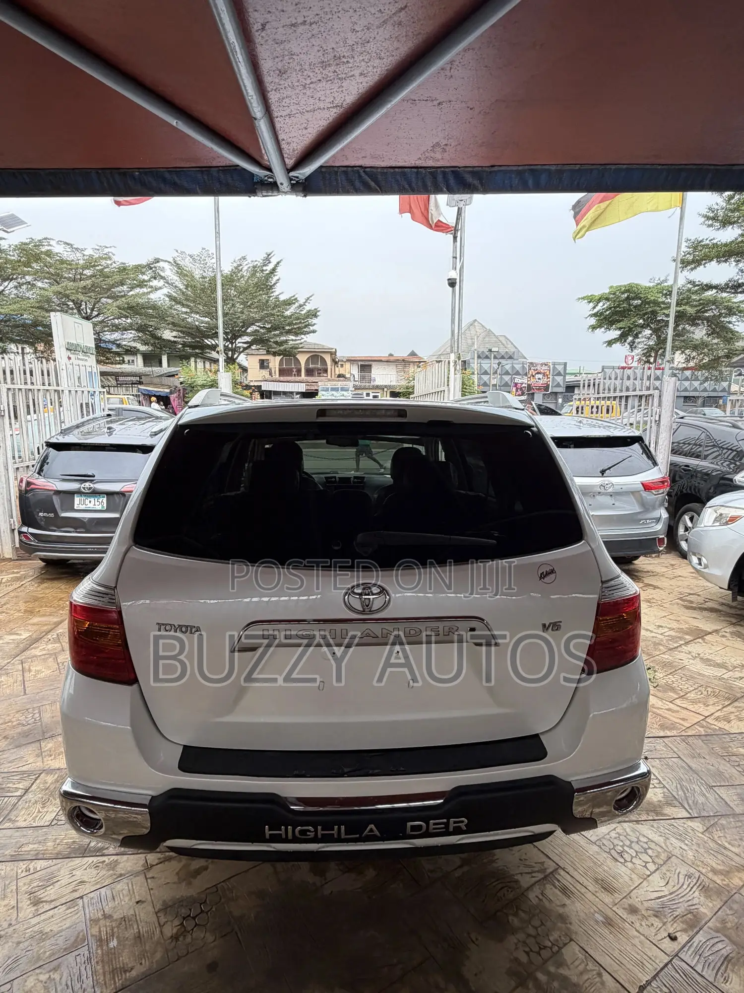 Toyota Highlander Limited 2009 White