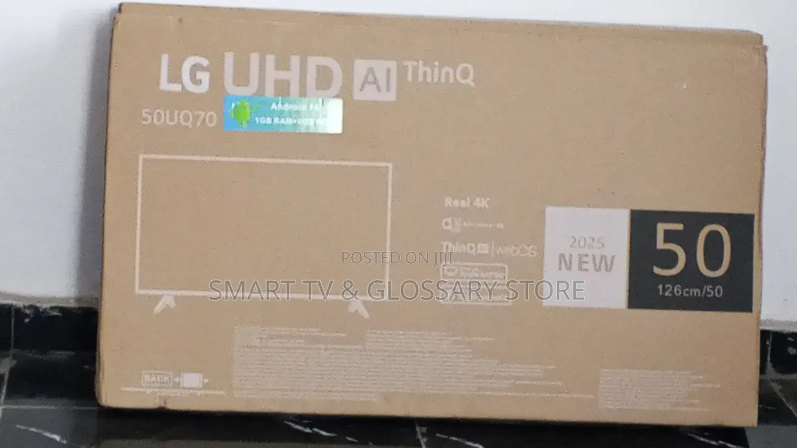 50 Inches Smart Tv With Upgraded 1gb Ram+8gb Rom