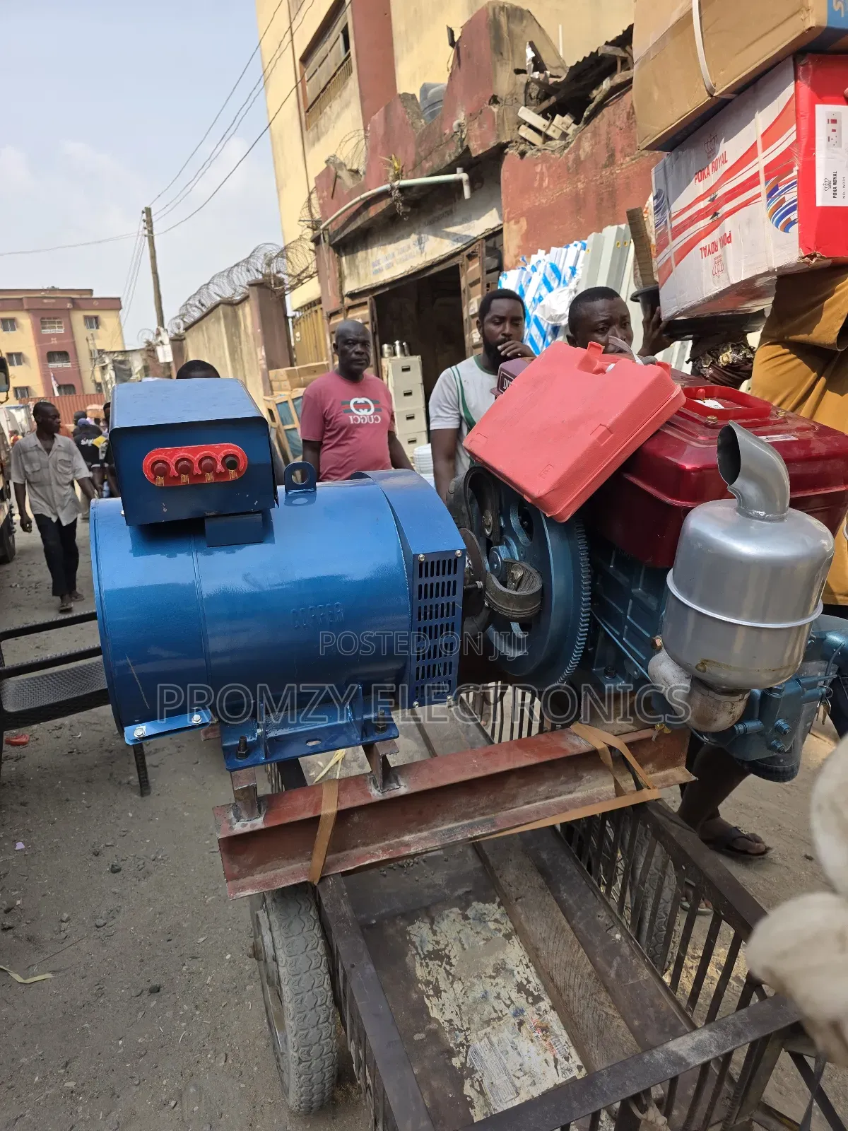 Brand New Basic Diesel Generator 35kva With 1130 Engine 100% Copper