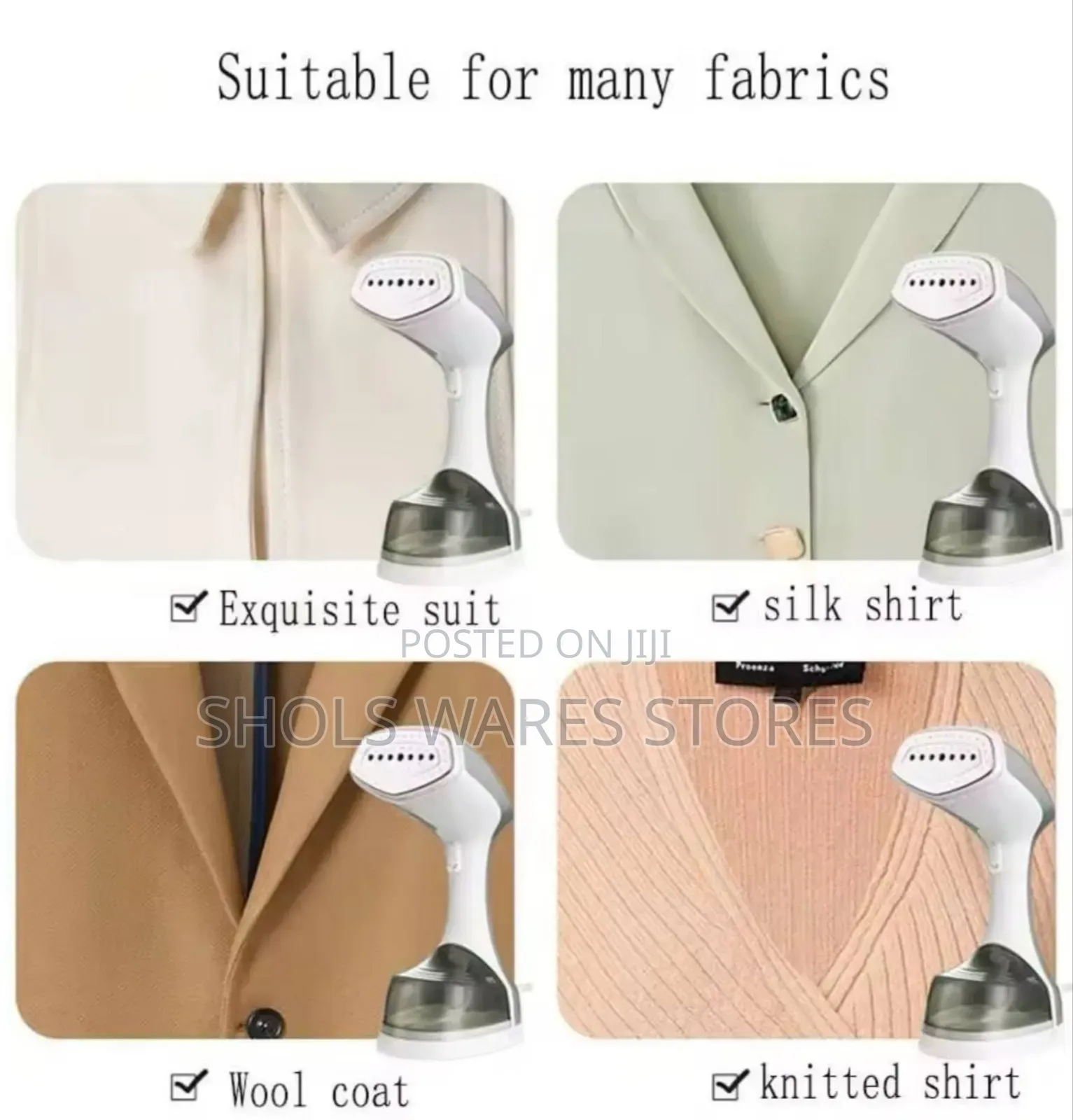 Premium Handheld Garment Steamer- Electric Steam Iron