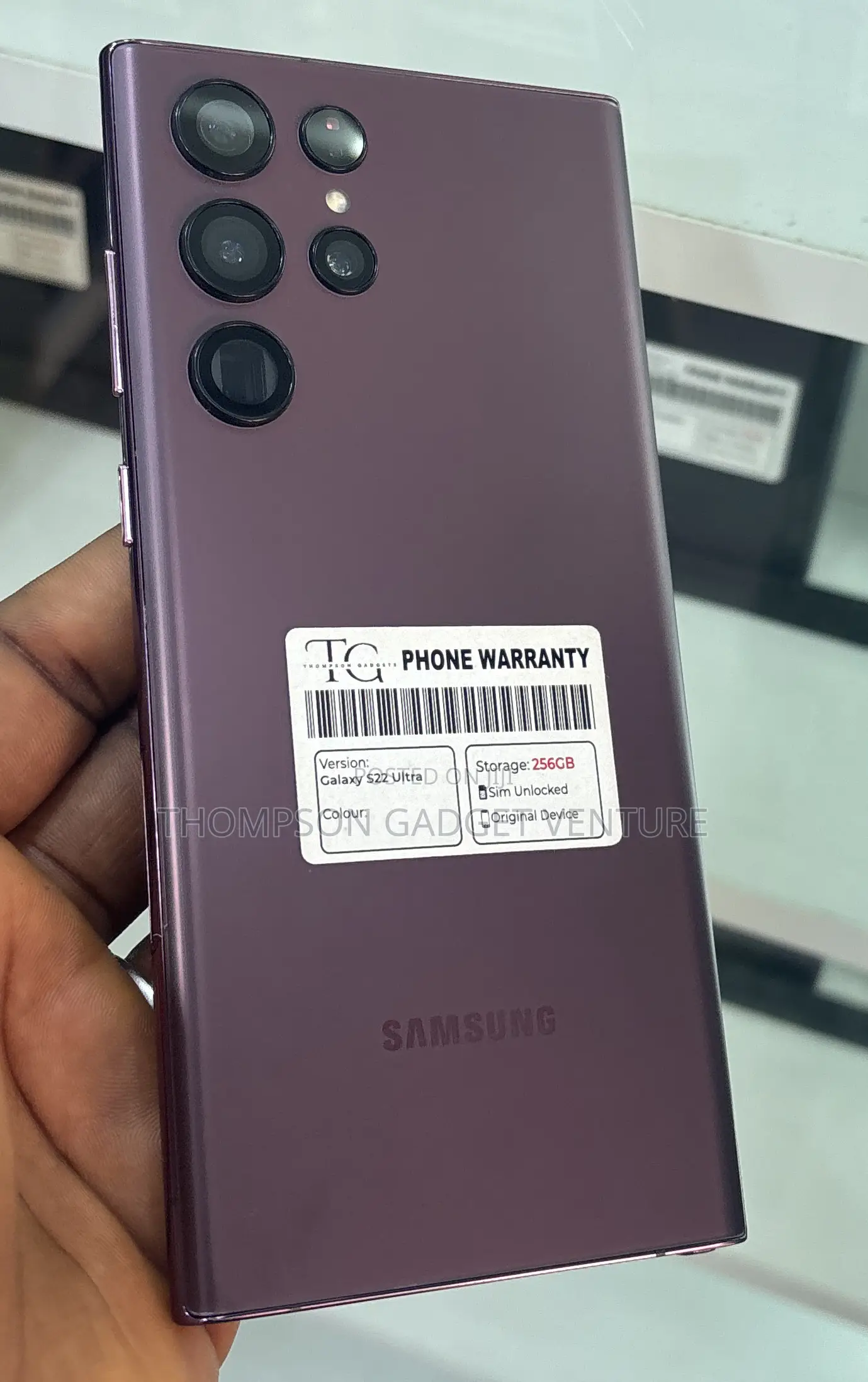 Samsung Galaxy S22 Ultra 5G 256 GB Purple