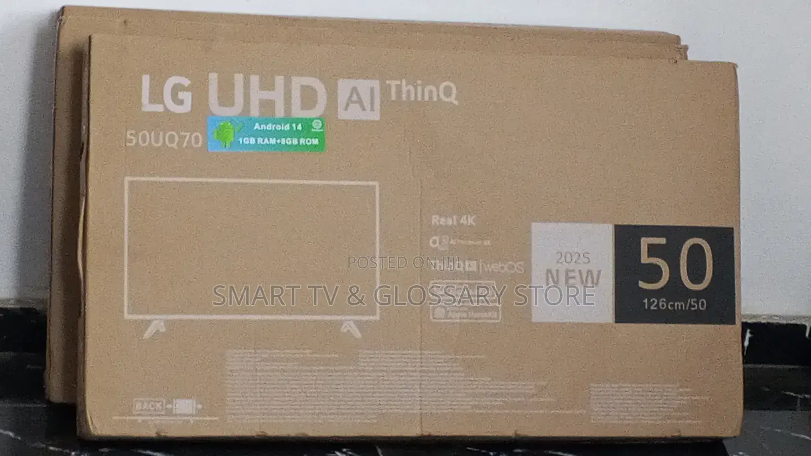 50 Inches Lg Smart With Ai Thinq, Apple Homekit
