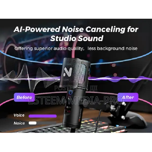 Nearstream Am30u Ainoise-Canceling Usbcondenser Microphoneboom Arm Kit