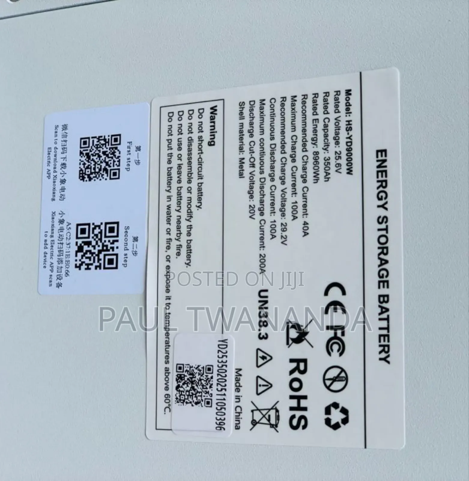Haisic 9kwh 24v Lithium Battery