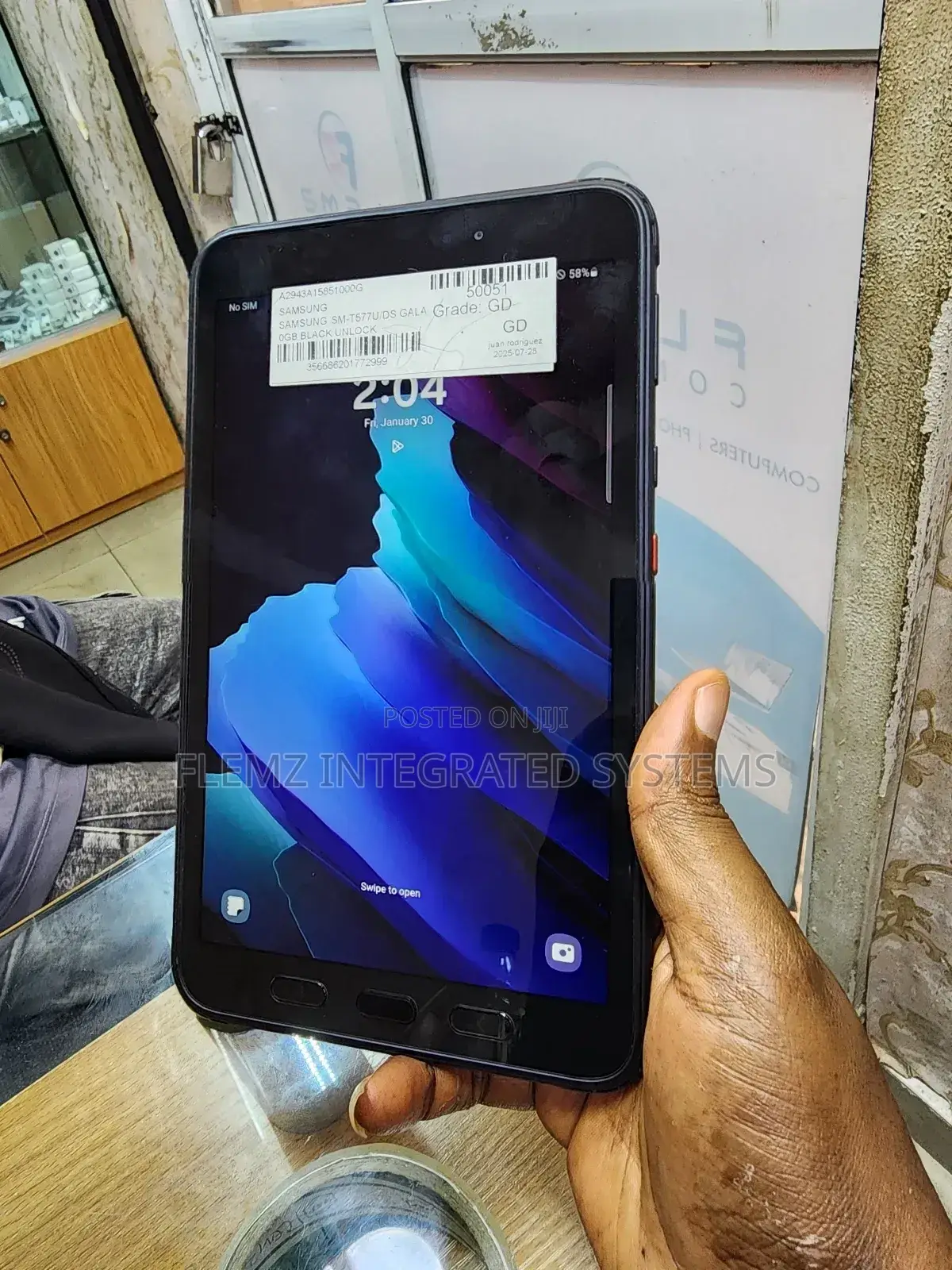 Samsung Galaxy Tab Active3 64 GB Black