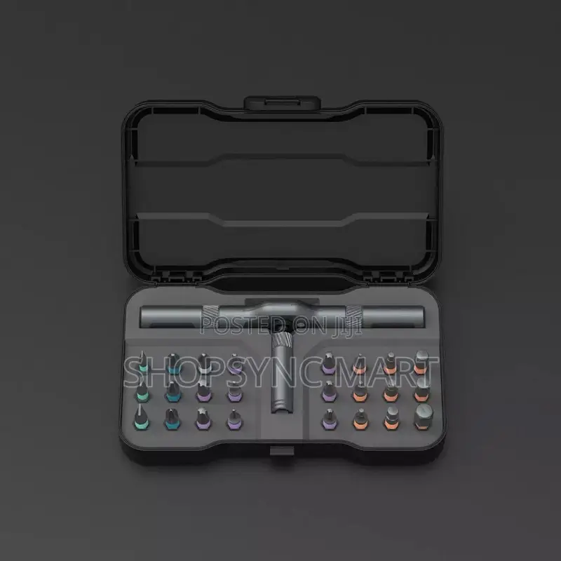Multi-Function 24-in-1 Ratchet Screwdriver Tool Kit for Repairs