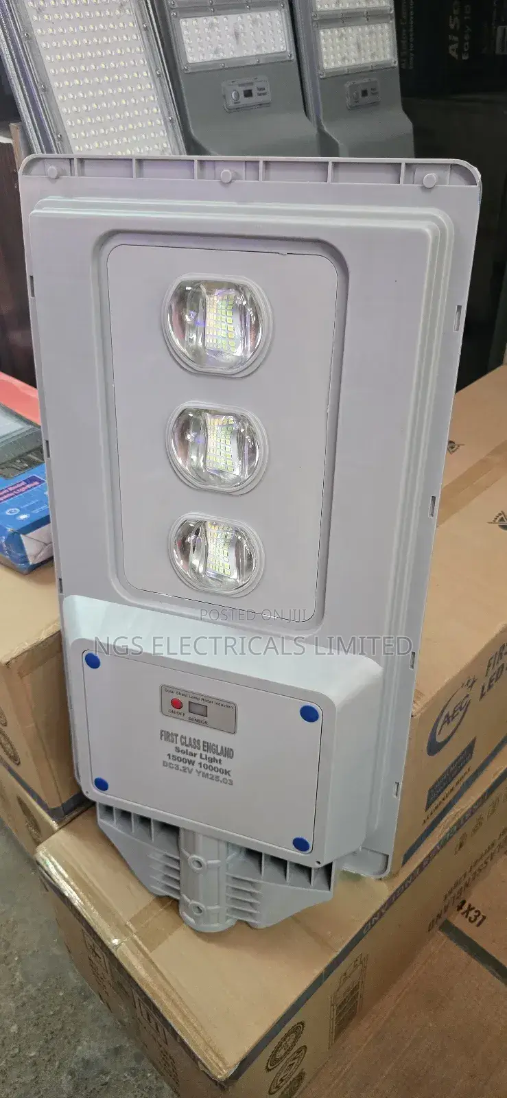 Super Bright 3eye Cob All in One Solar Street Light
