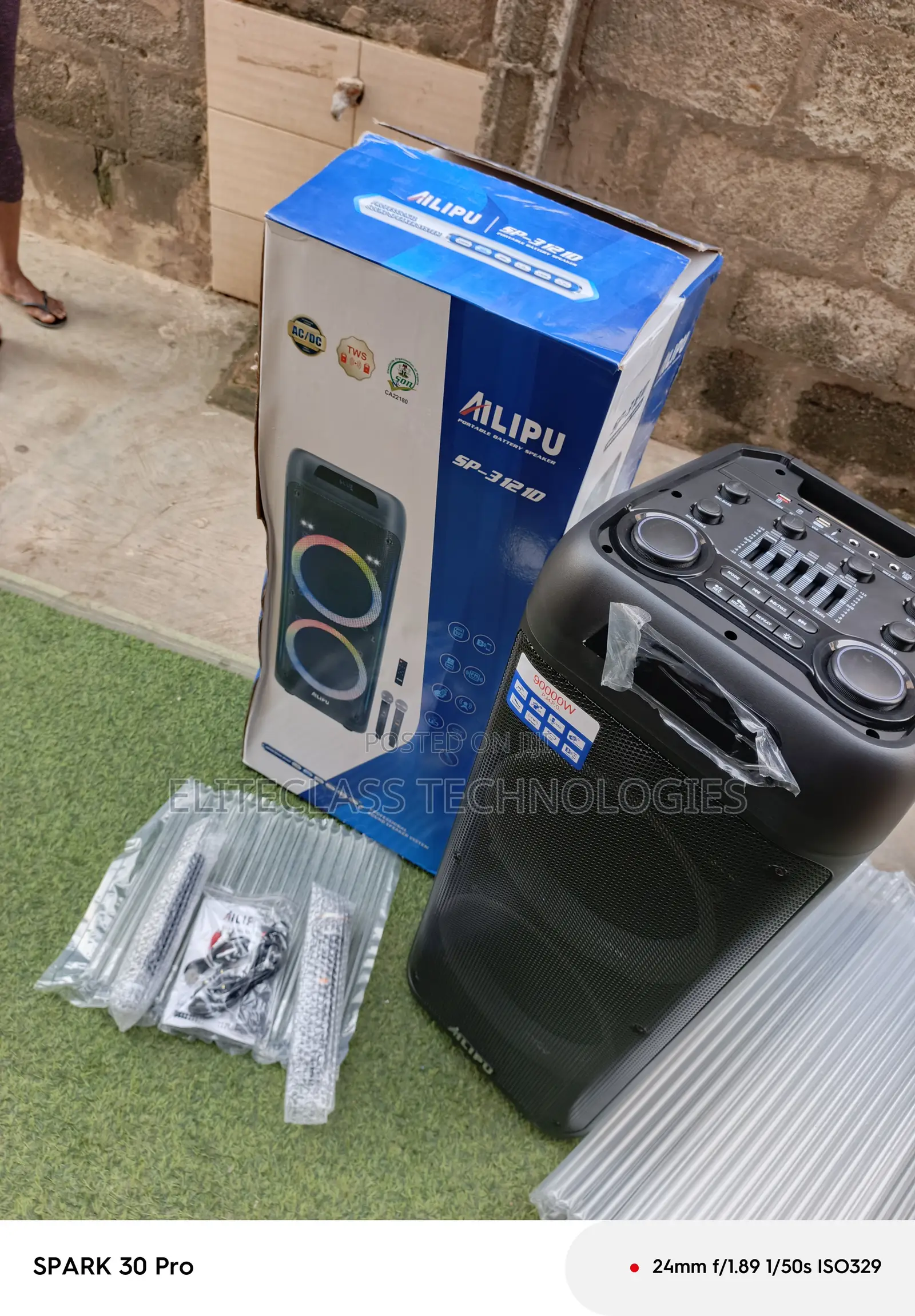 Ailipu Sp-3121d Portable Bluetooth Audio