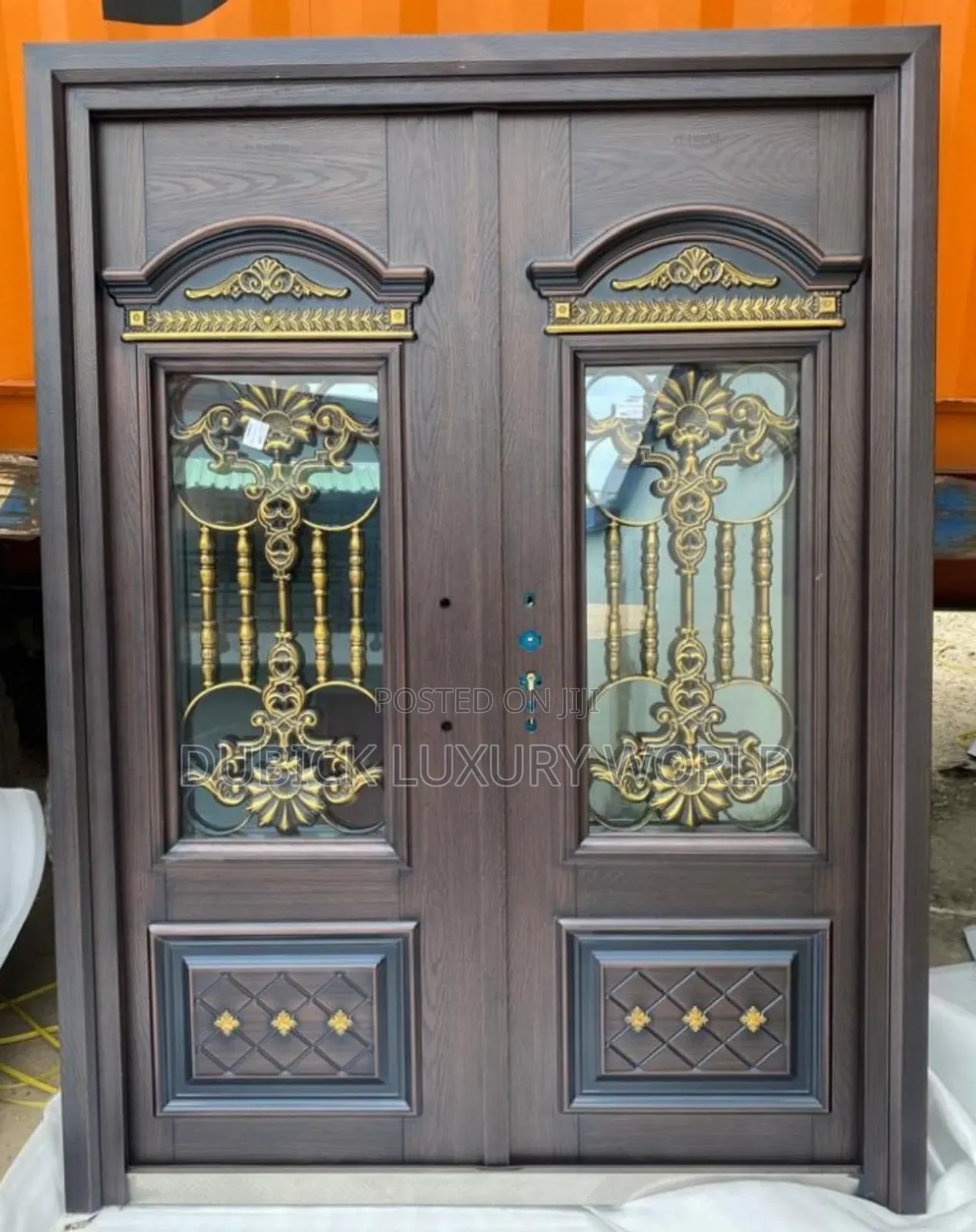 5ft by 7ft Special French Security Entrance Glass Door