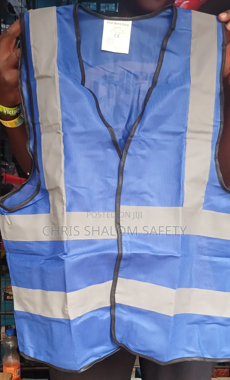 Blue Reflective Vest