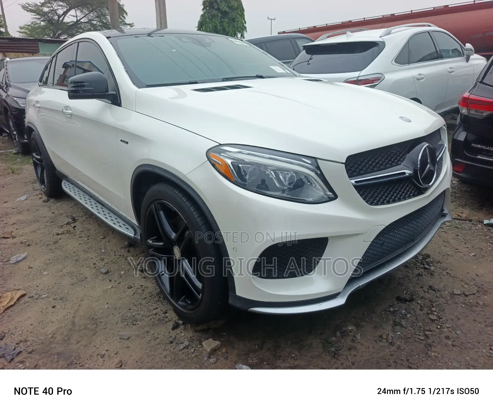 Mercedes-Benz GLE-Class AMG GLE 43 4MATIC 2017 White