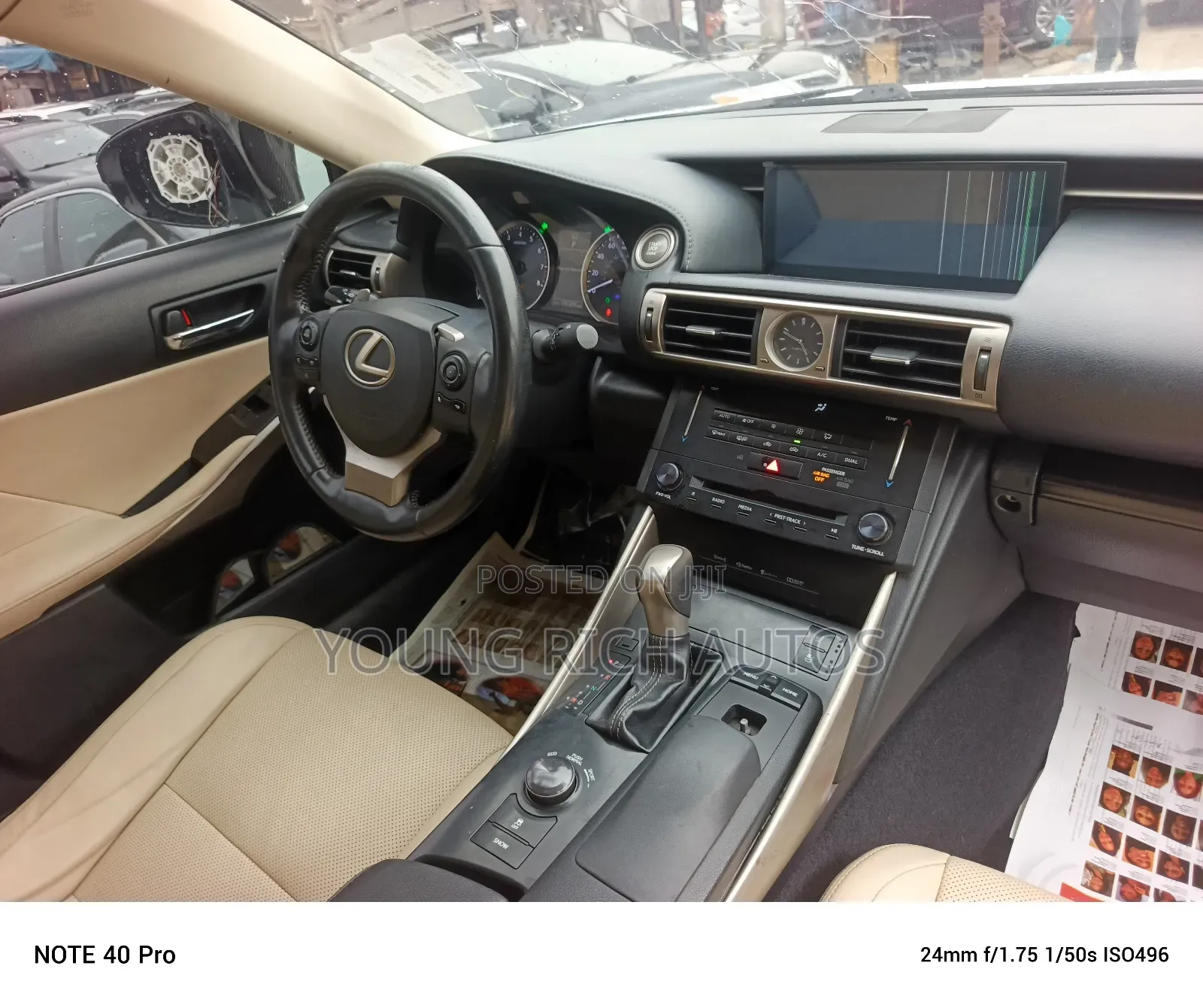 Lexus IS 350 AWD 2015 White