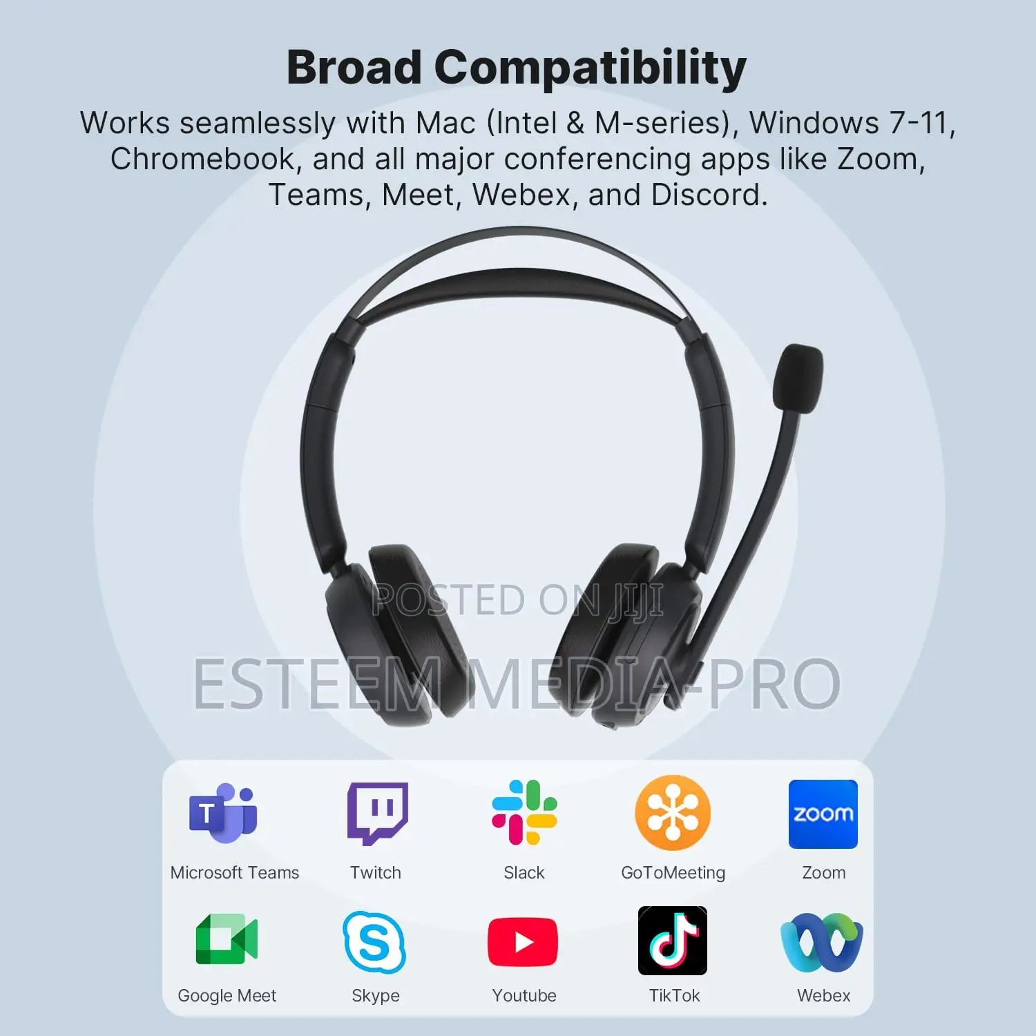 Nearity Ep320 Dual-ear Ai-noise-cancelling Headset