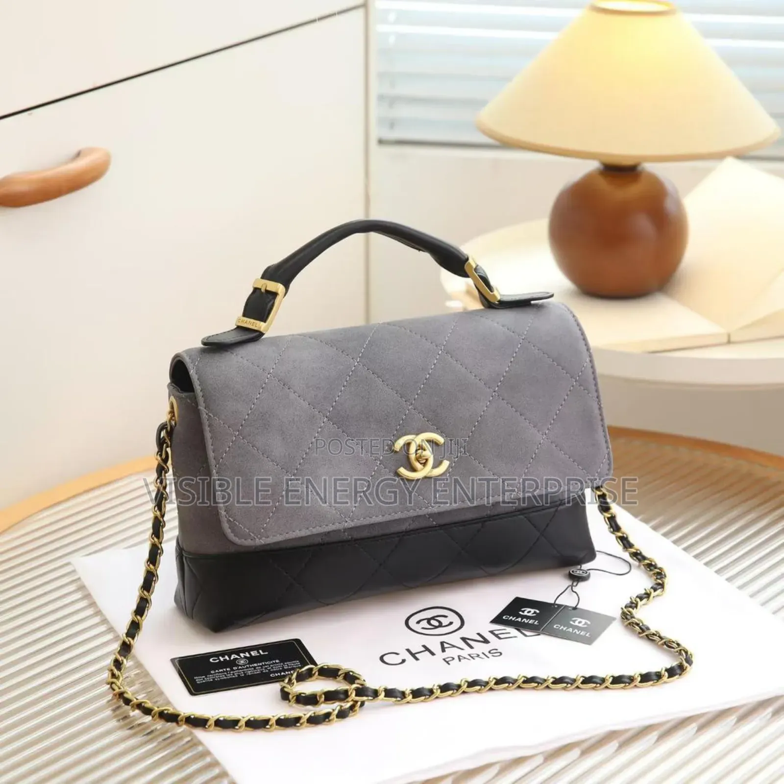 Chanel Top Haandle Flap Bag