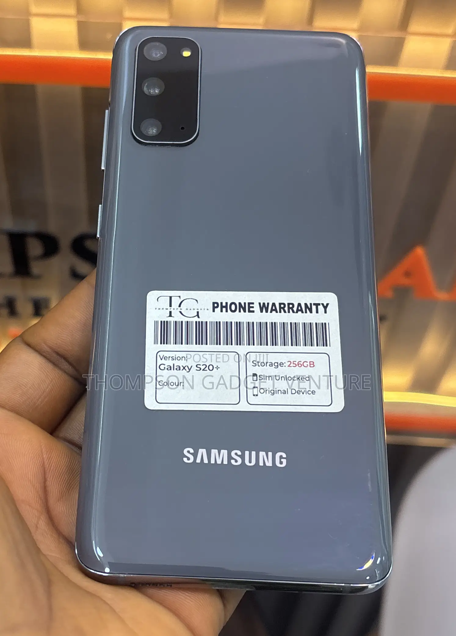 Samsung Galaxy S20 128 GB Gray