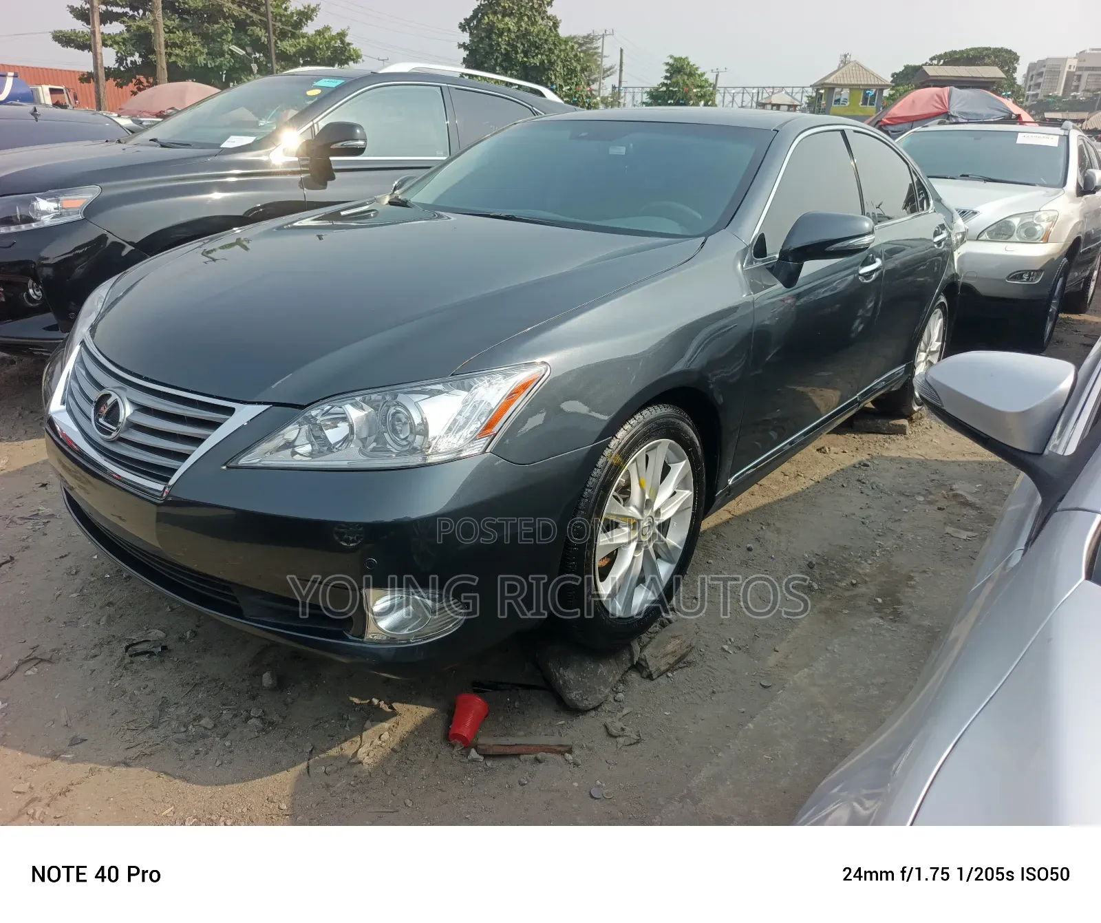 Lexus ES 350 2012 Gray