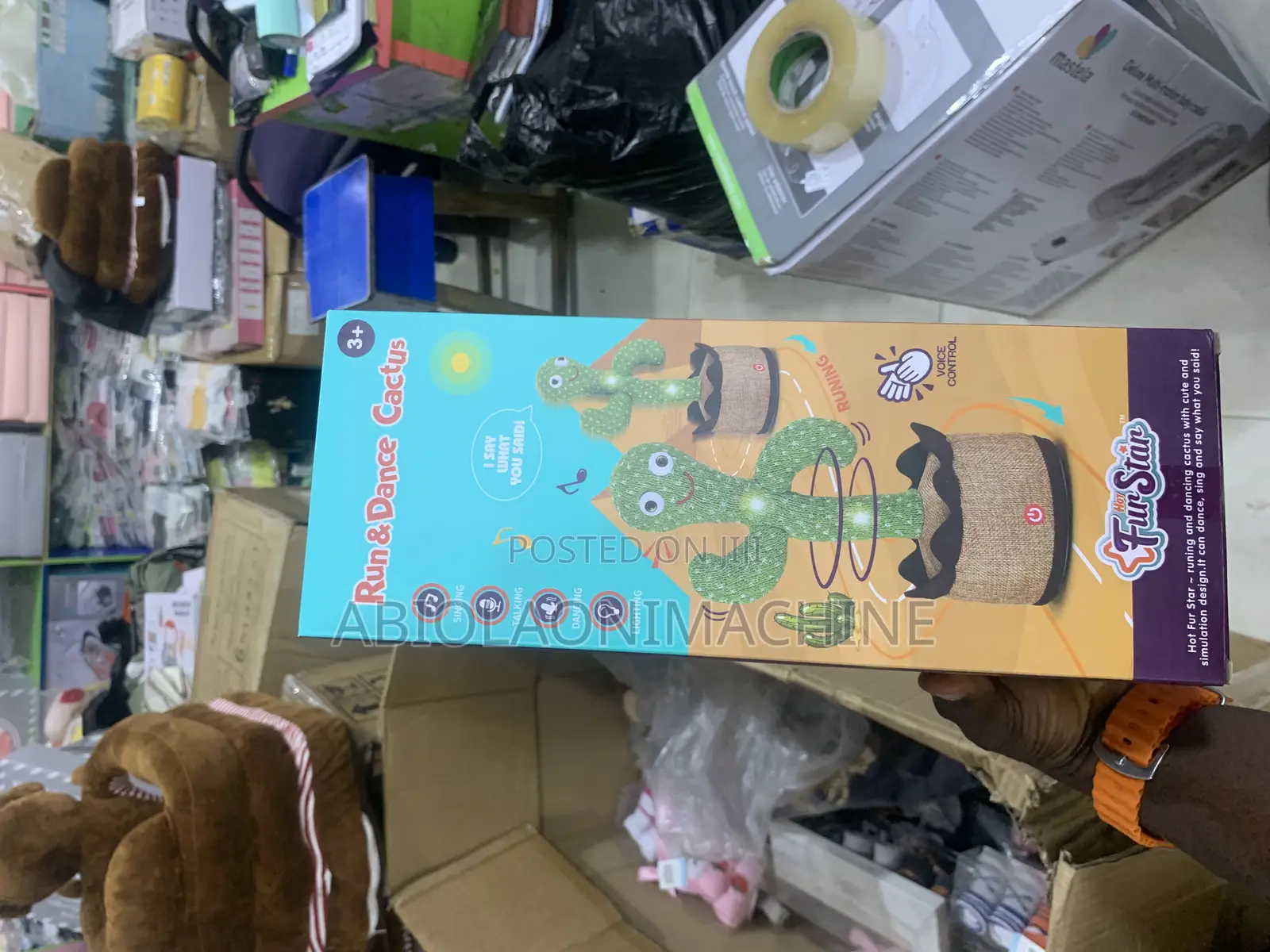 Run Dance Cactus Toy – Talking, Singing Dancing Fun for Kids
