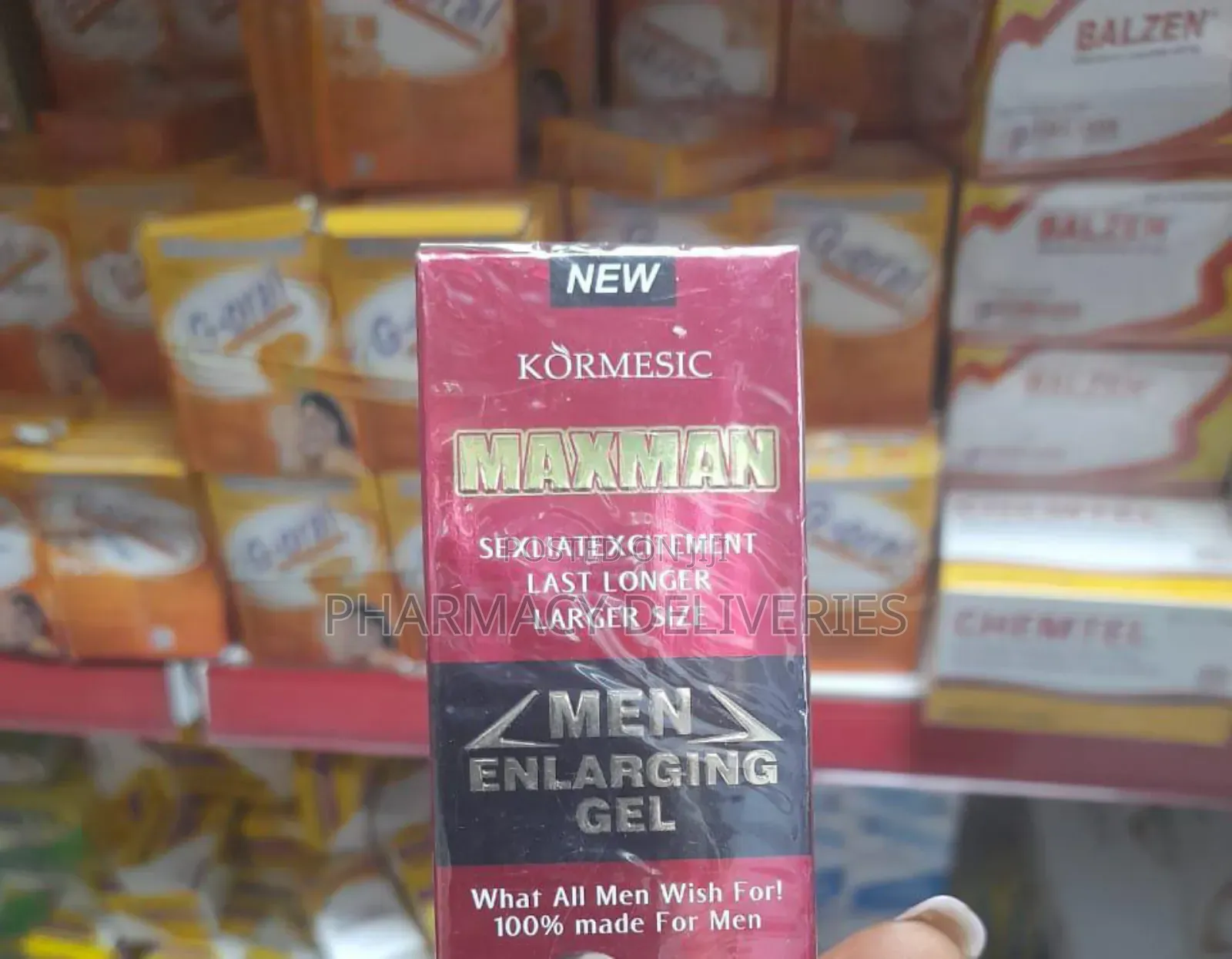 Kormesic Maxman Men Enlarging Gel