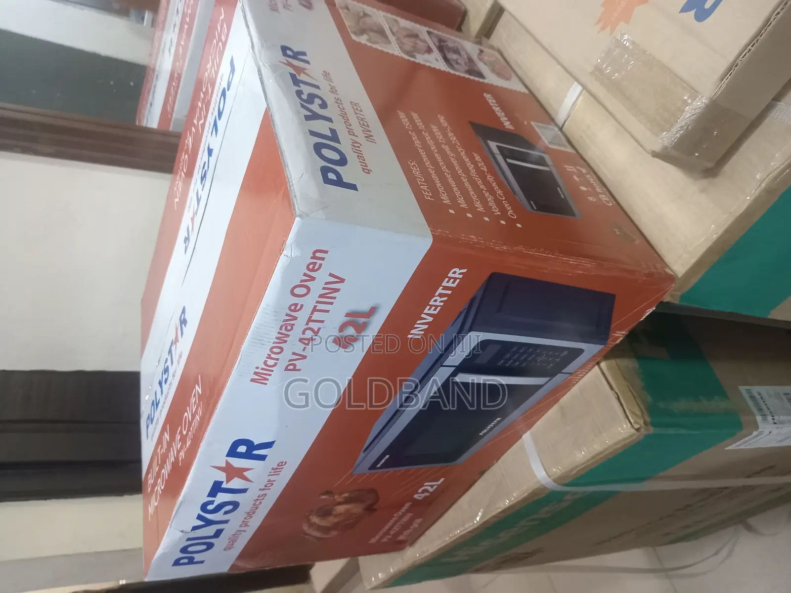Polystar 42l Inverter Microwave for Family Cooking