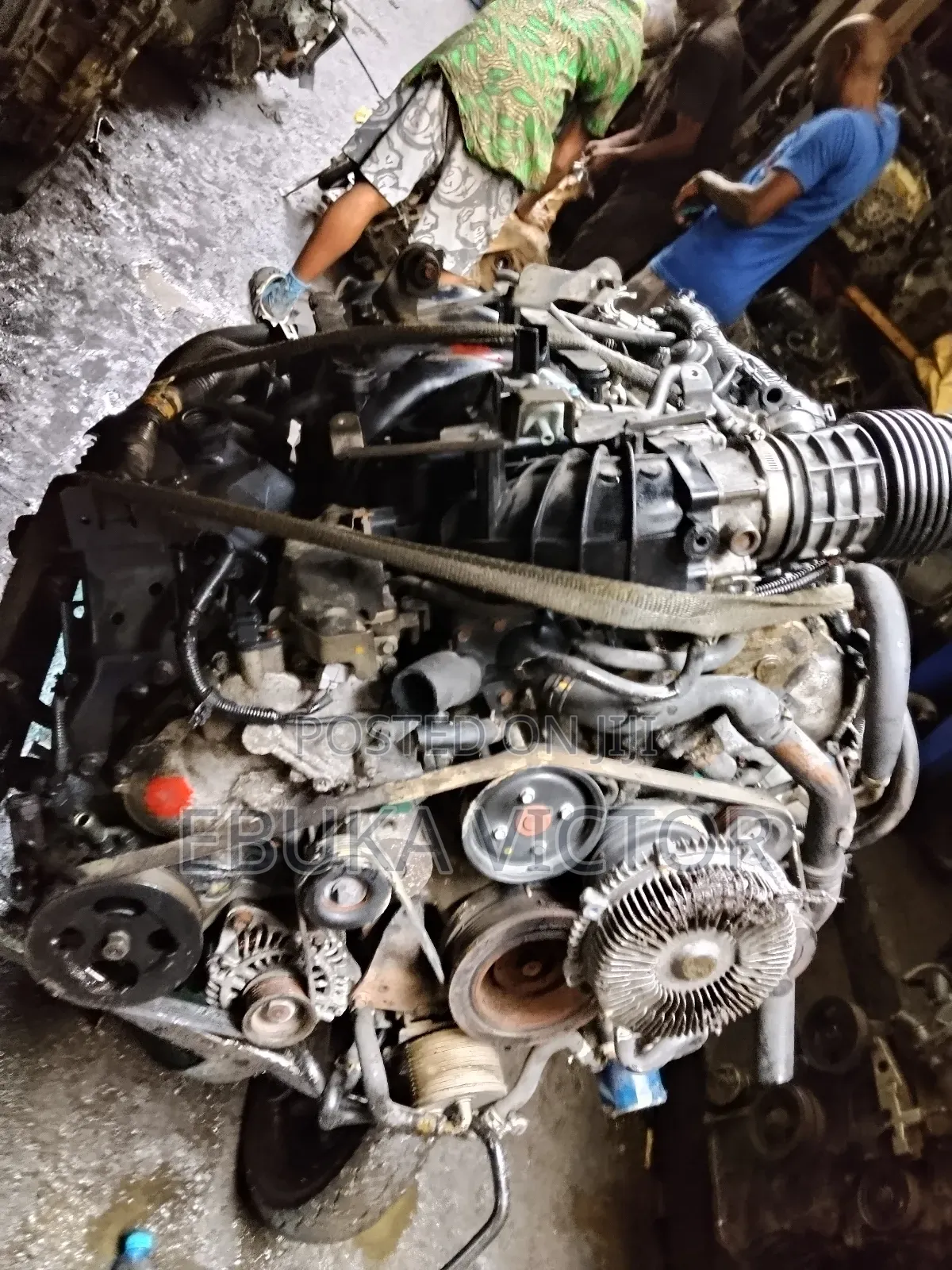 Engine and Gearbox Nissan Armada Qx56