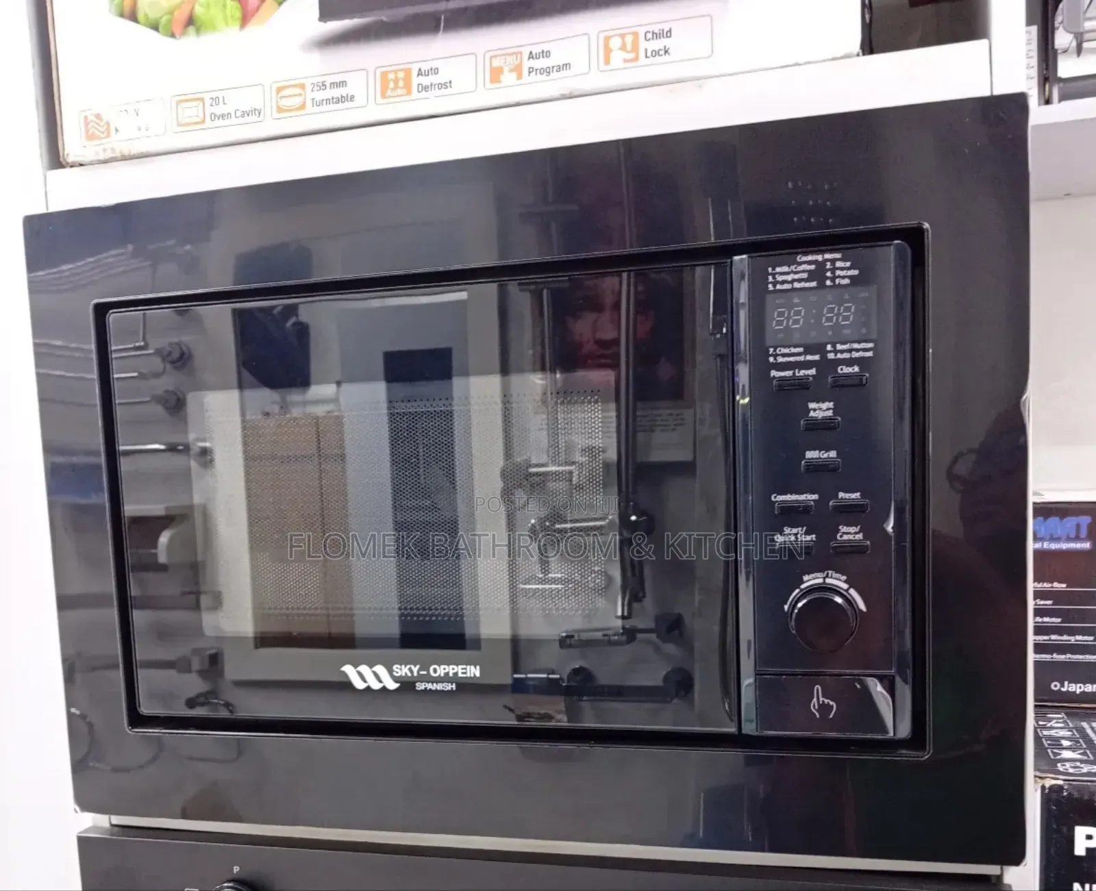 25litres Built-in Microwave