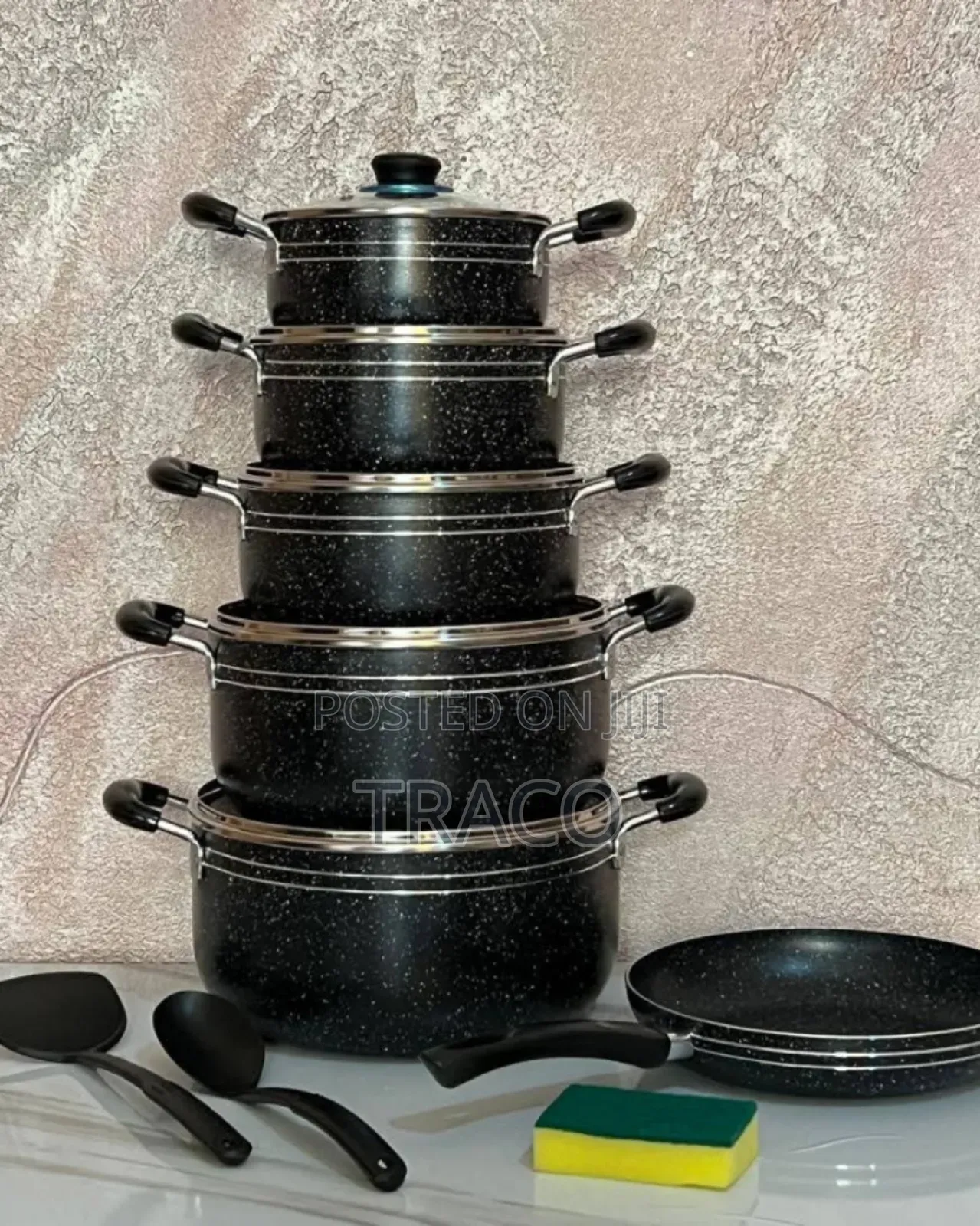 SMP Np-08 14-in-1 Nonstick Set of Pot